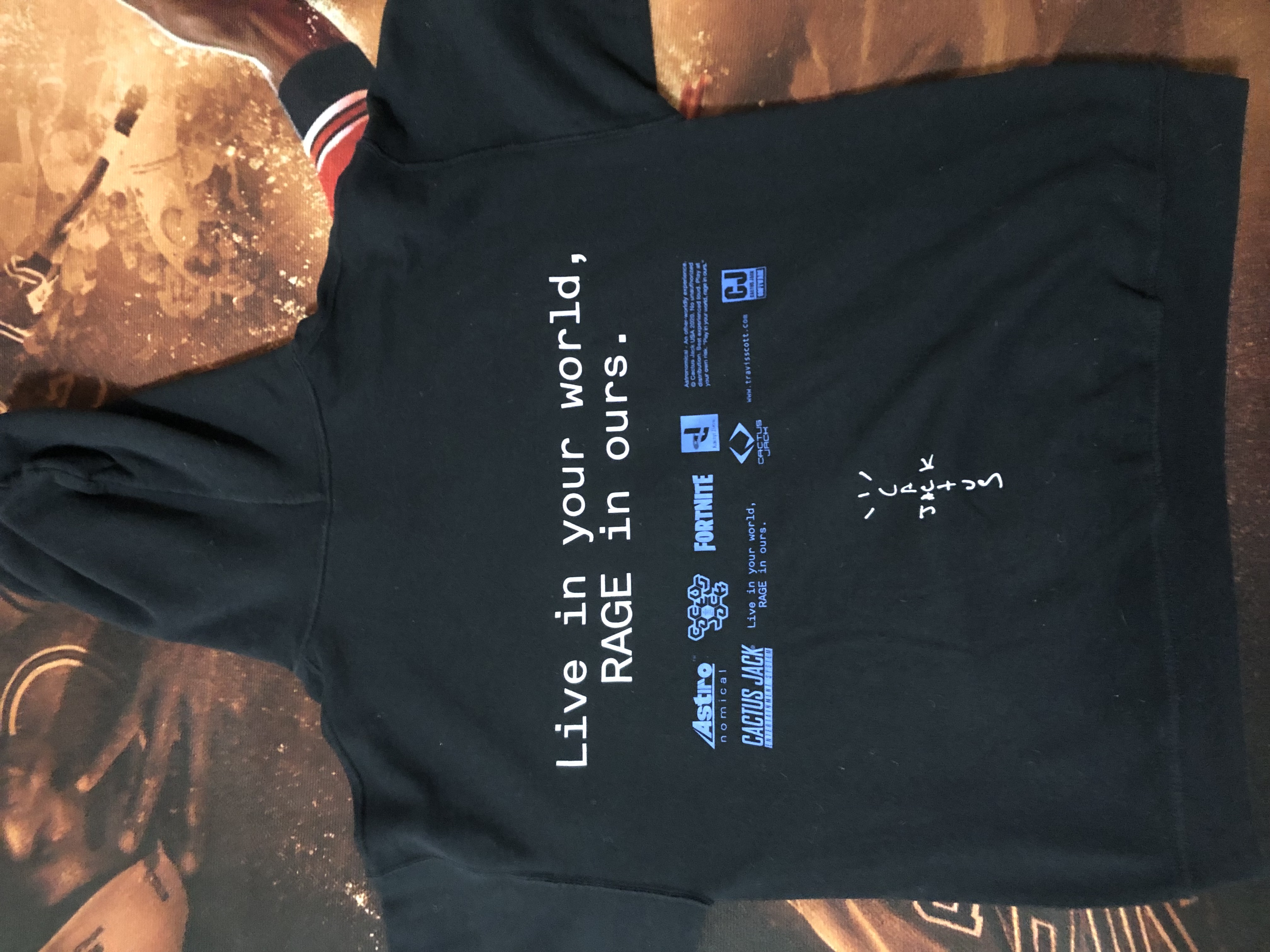 Travis Scott the Scott’s World Hooldie Sz M