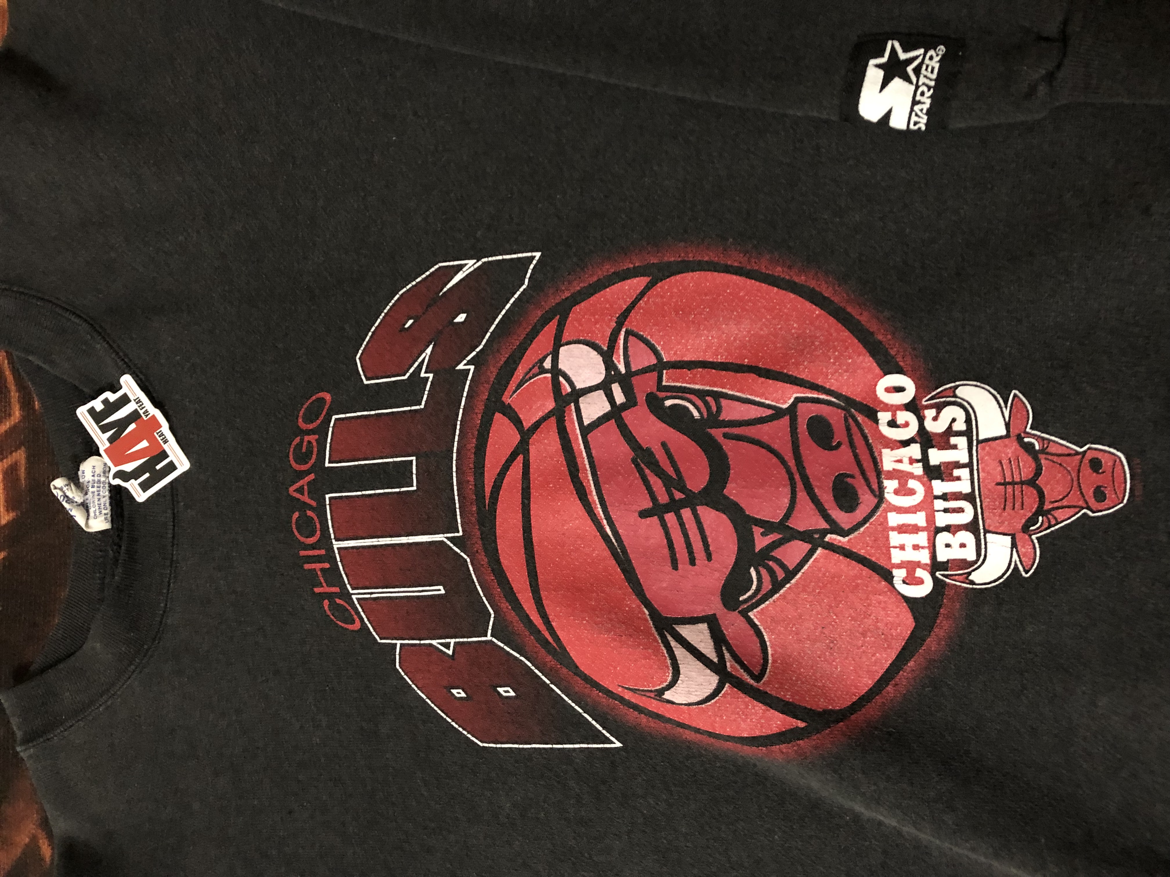 Chicago Bulls Starter Youth Sz 10-12