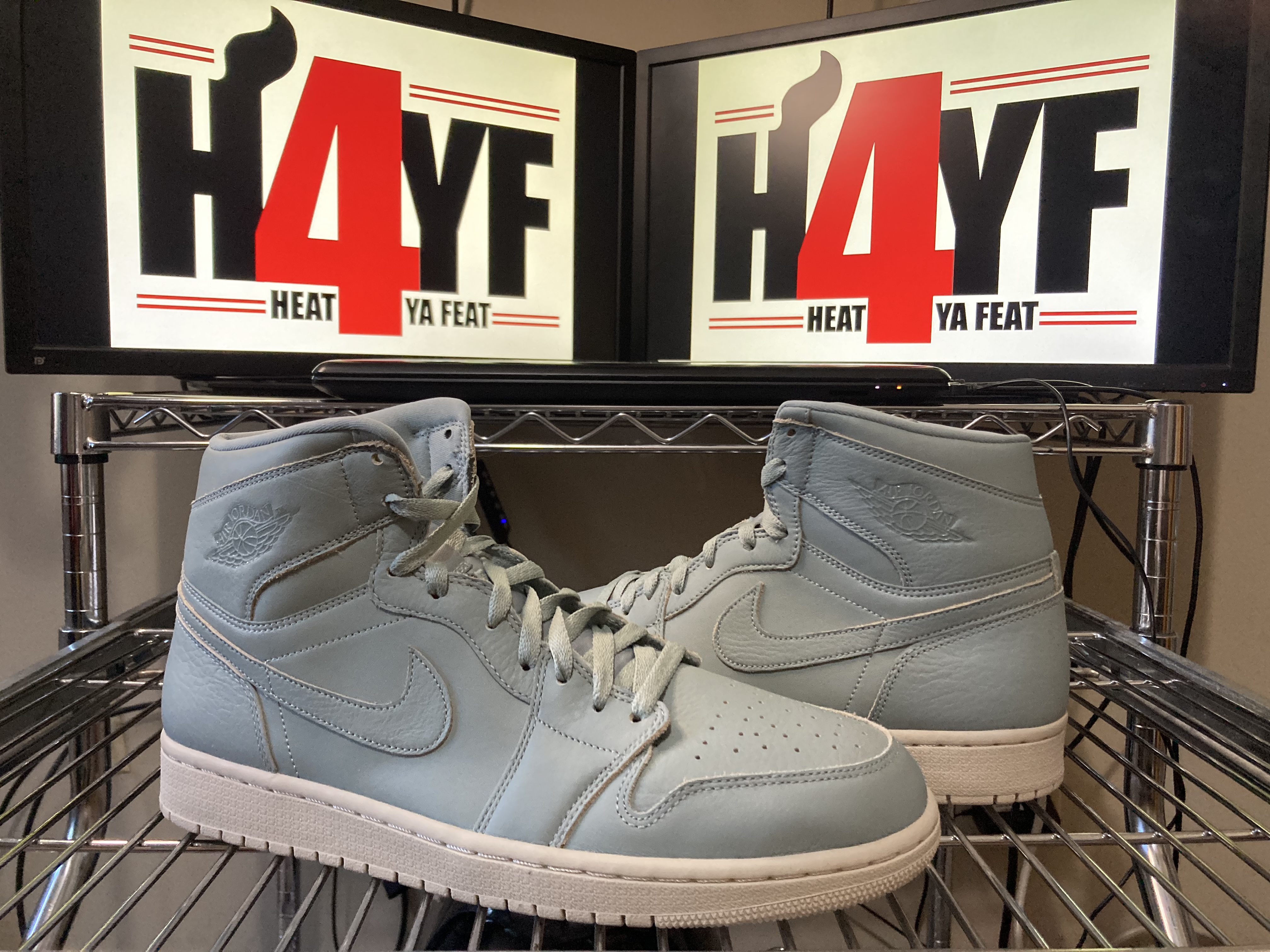 Air Jordan 1 Retro High Premium "Micah Green" Sz 12