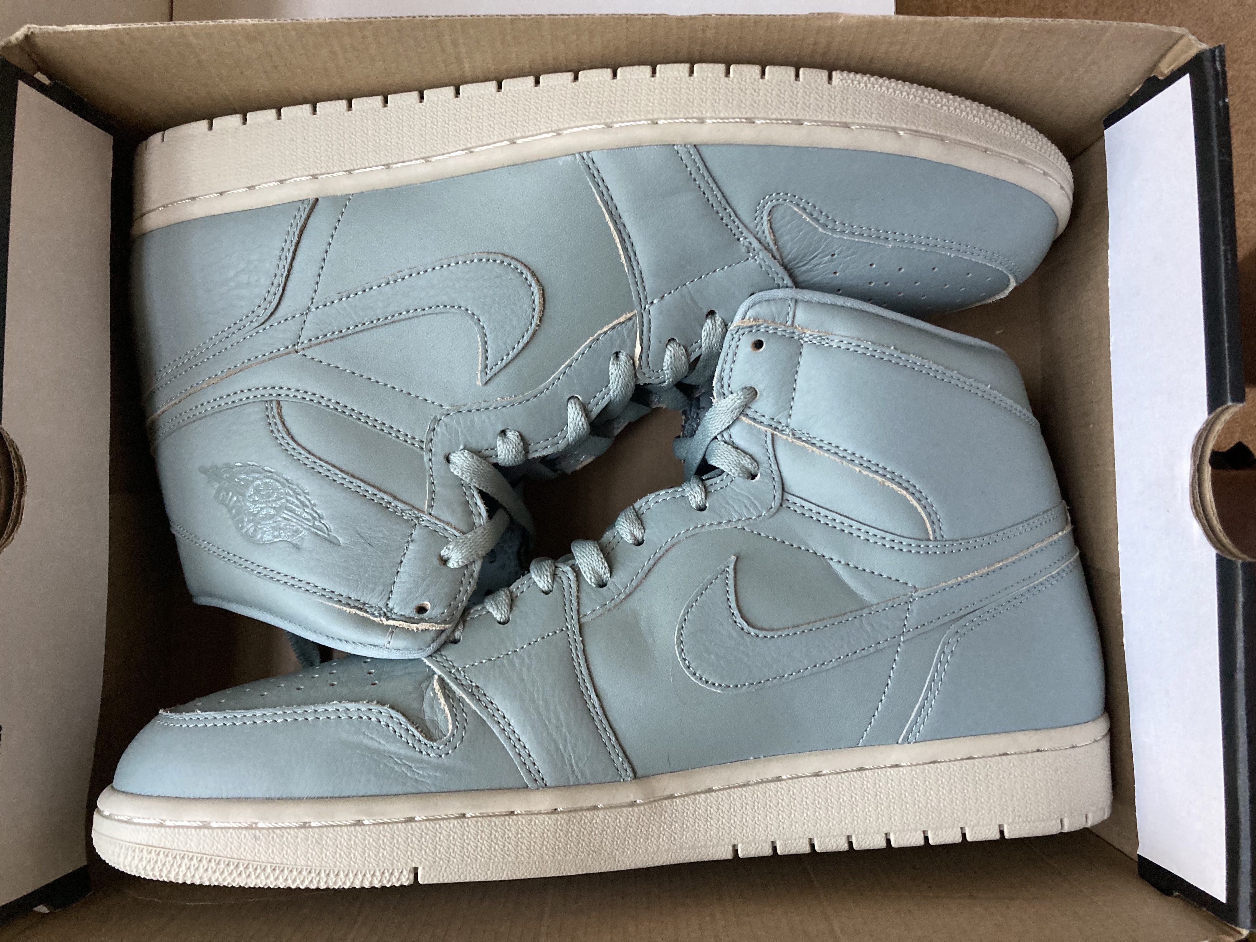 Air Jordan 1 Retro High Premium "Micah Green" Sz 12