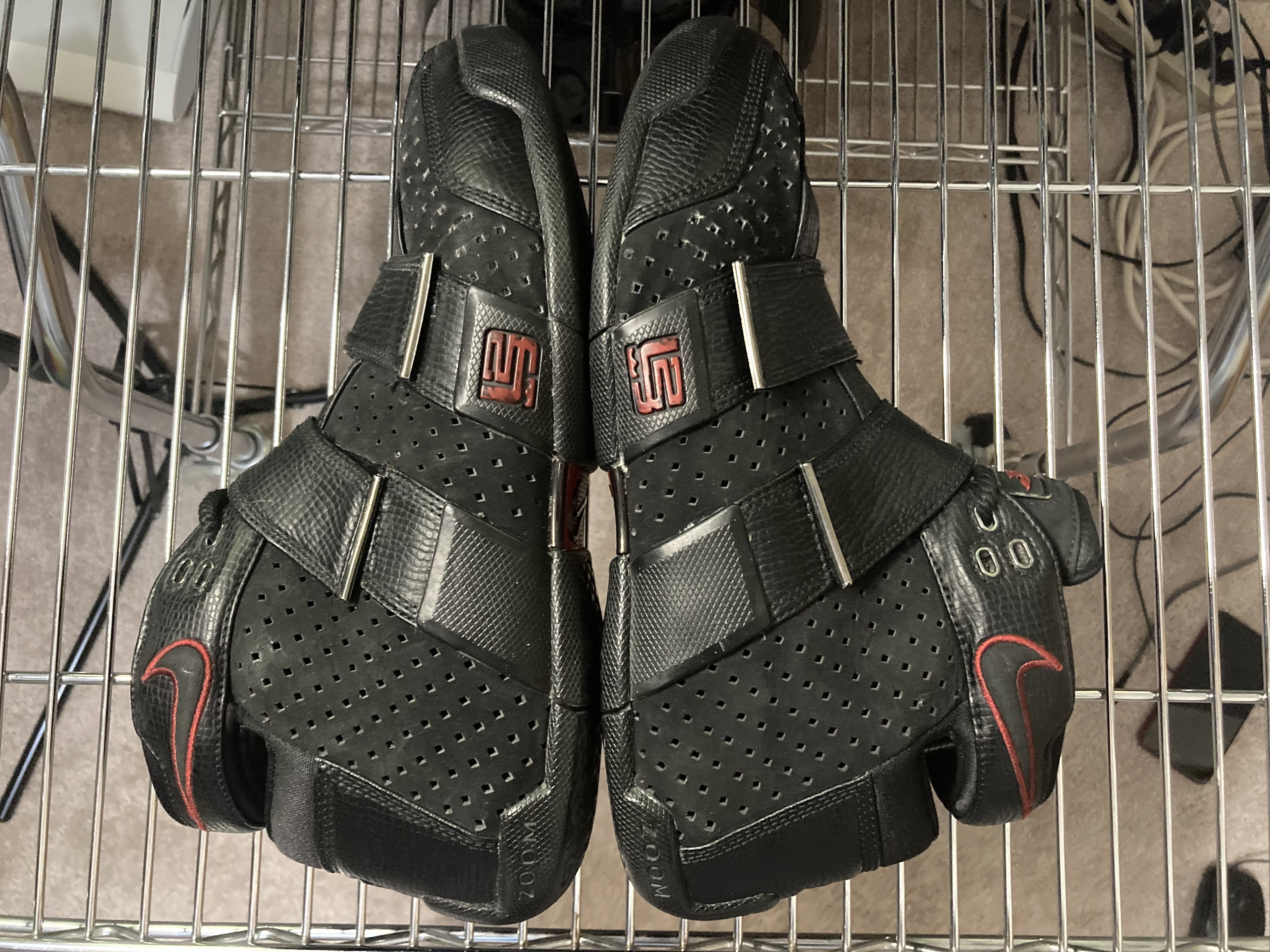 Nike Lebron 20-5-5 "Black Red" Sz 10