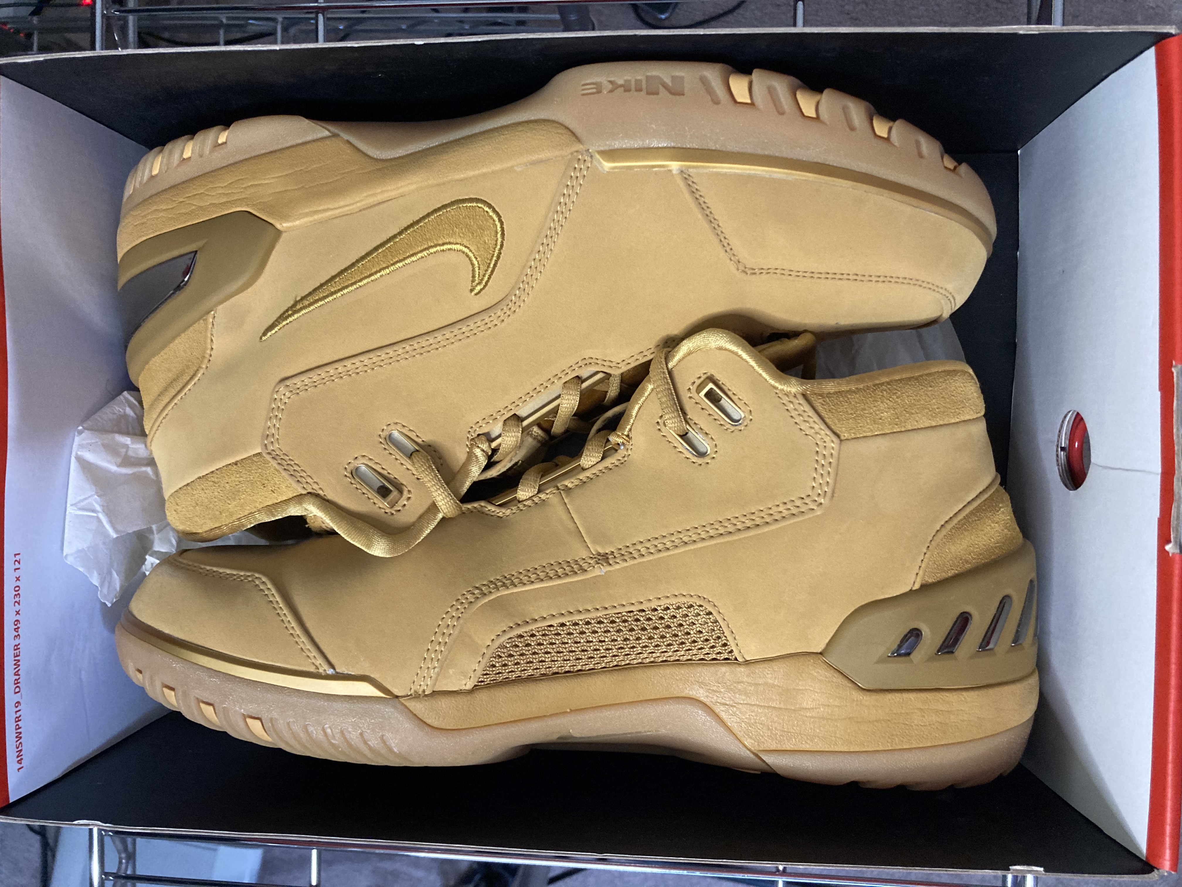 Nike Air Zoom Generation ASG QS “Wheat” Sz 12