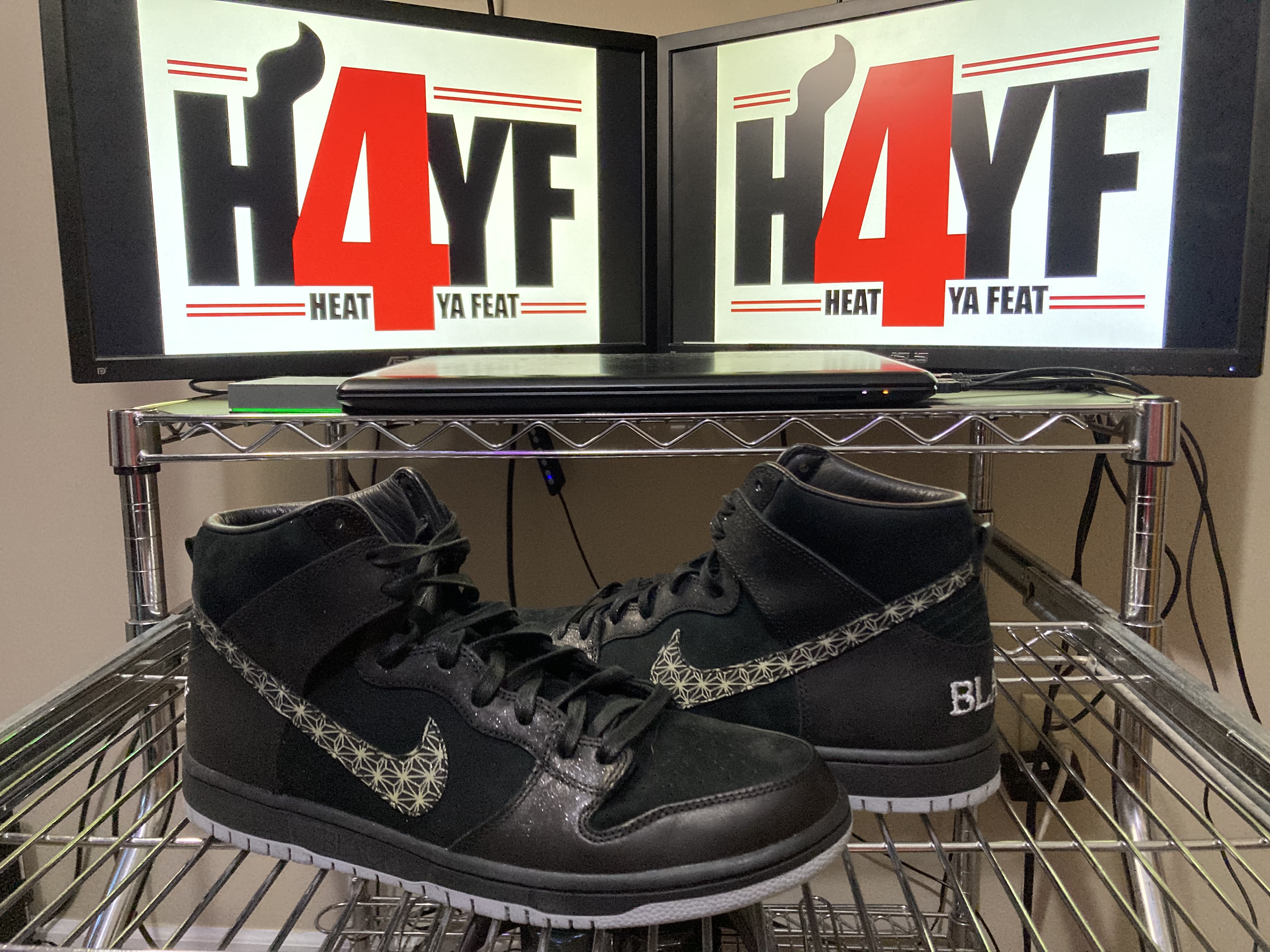 Nike SB Dunk High x Black Bar Sz 12