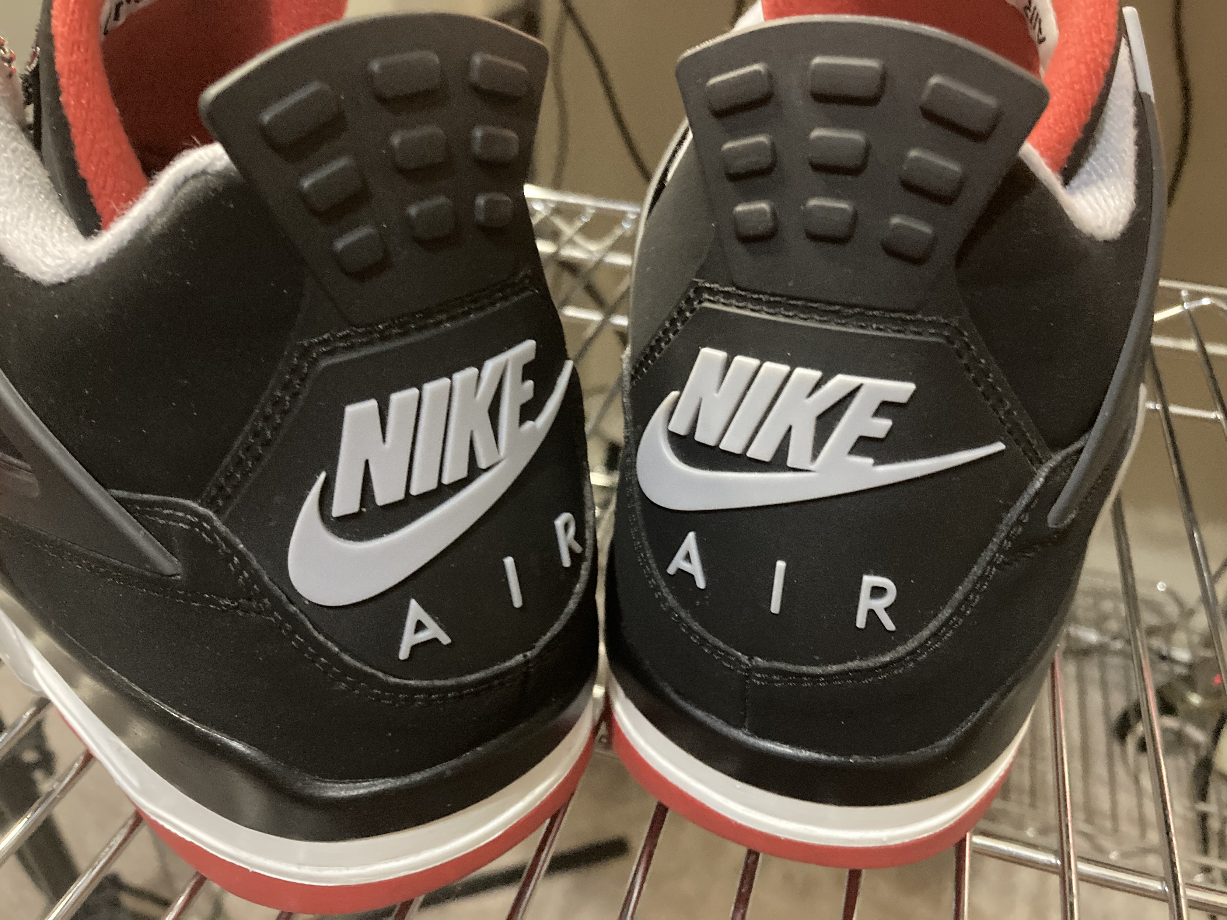 Air Jordan 4 Retro "Bred" 2019 Sz 12