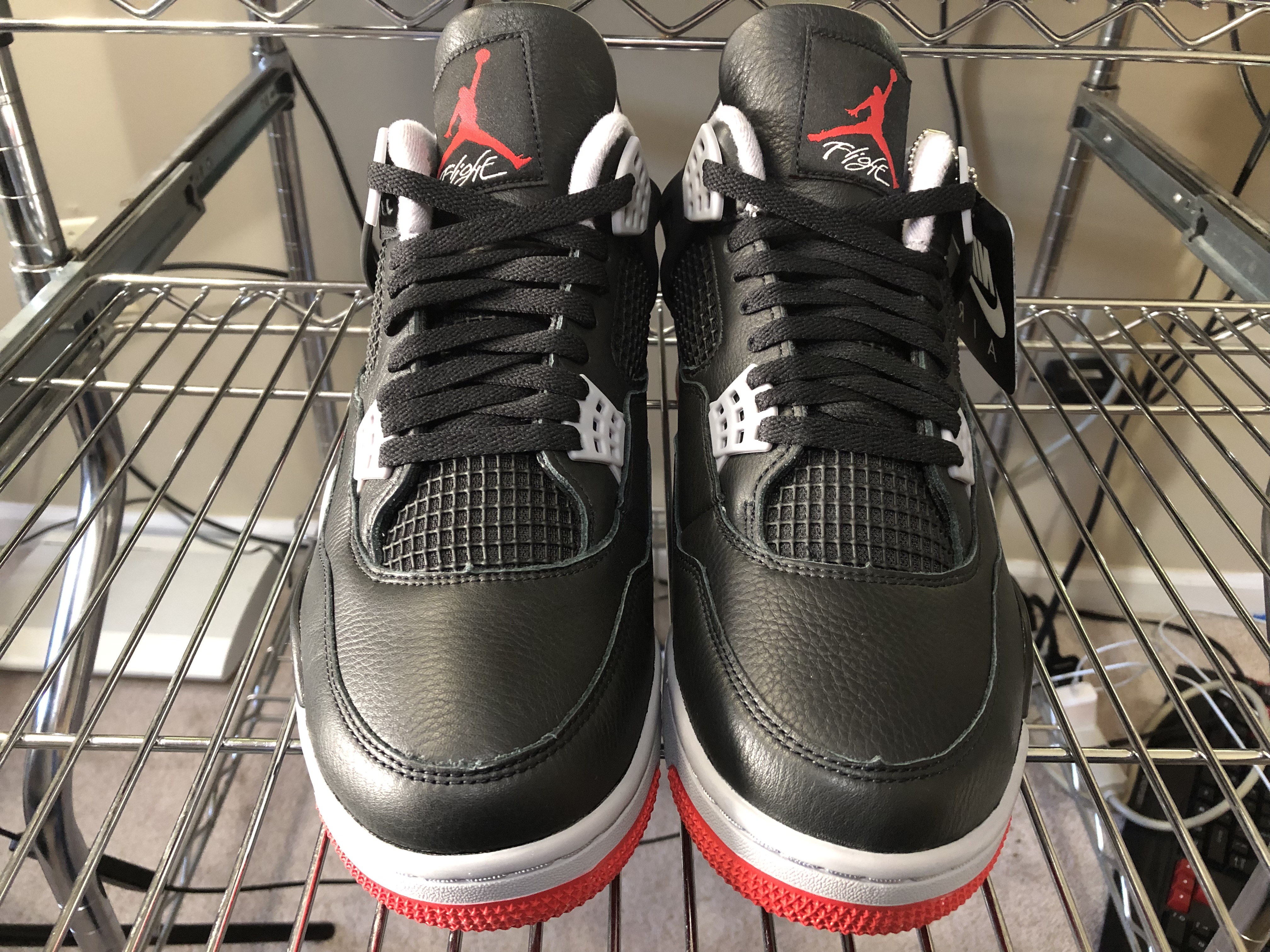 Air Jordan 4 Reimagined 'BRED' Sz 12