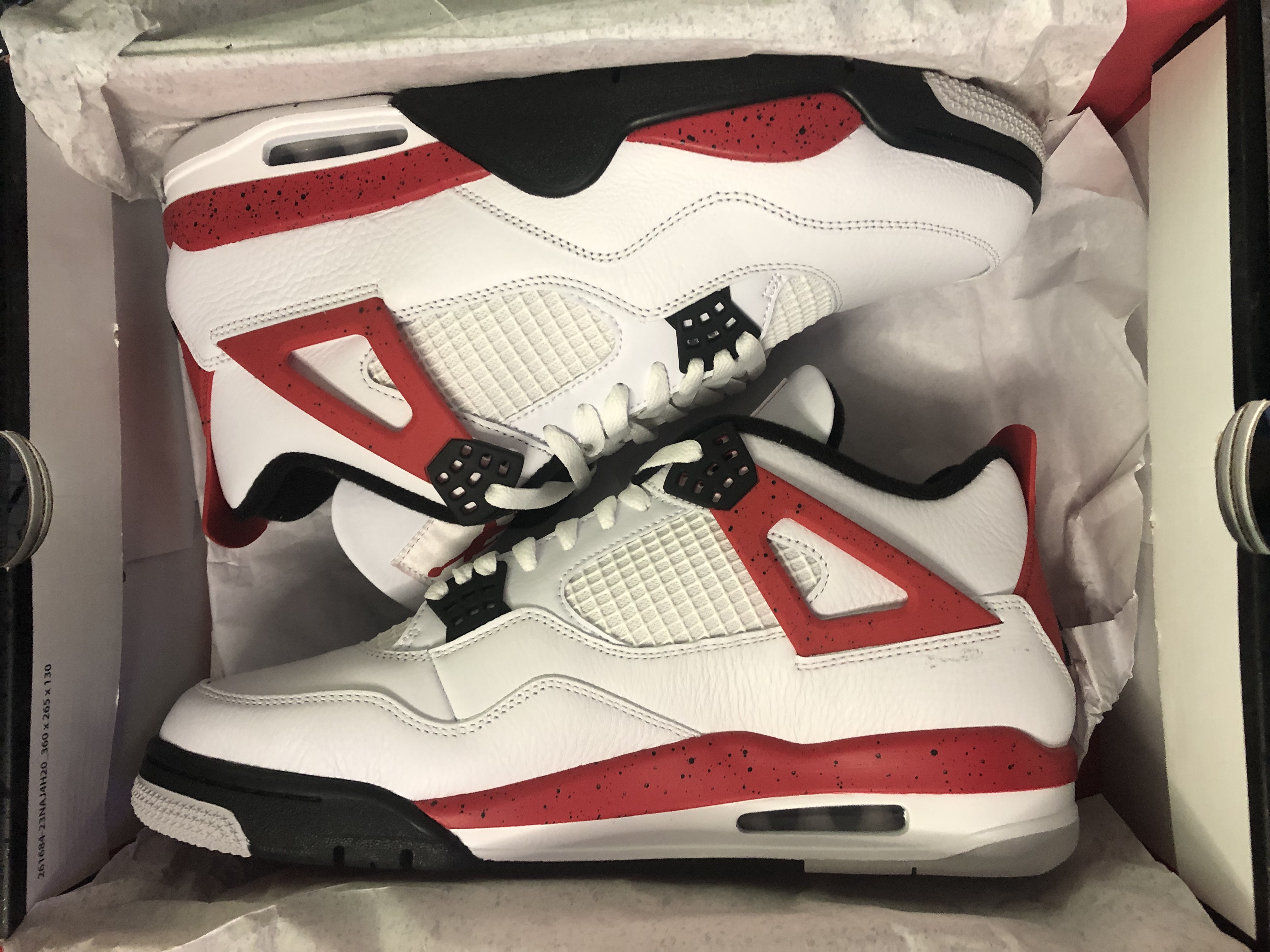Air Jordan 4 'Red Cement' Sz 12