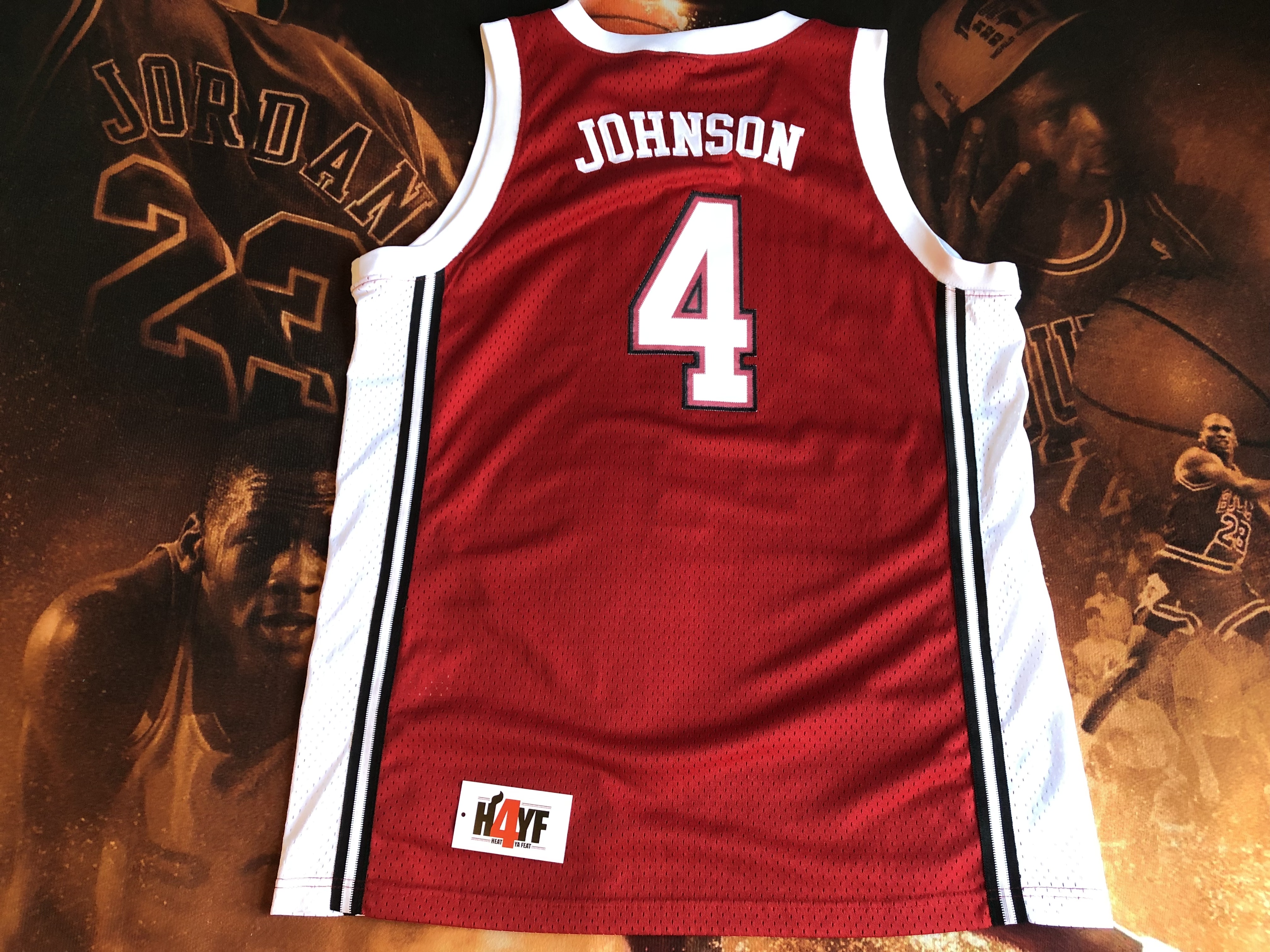 Larry Johnson UNLV #4 Classic Nike Jersey Sz XL