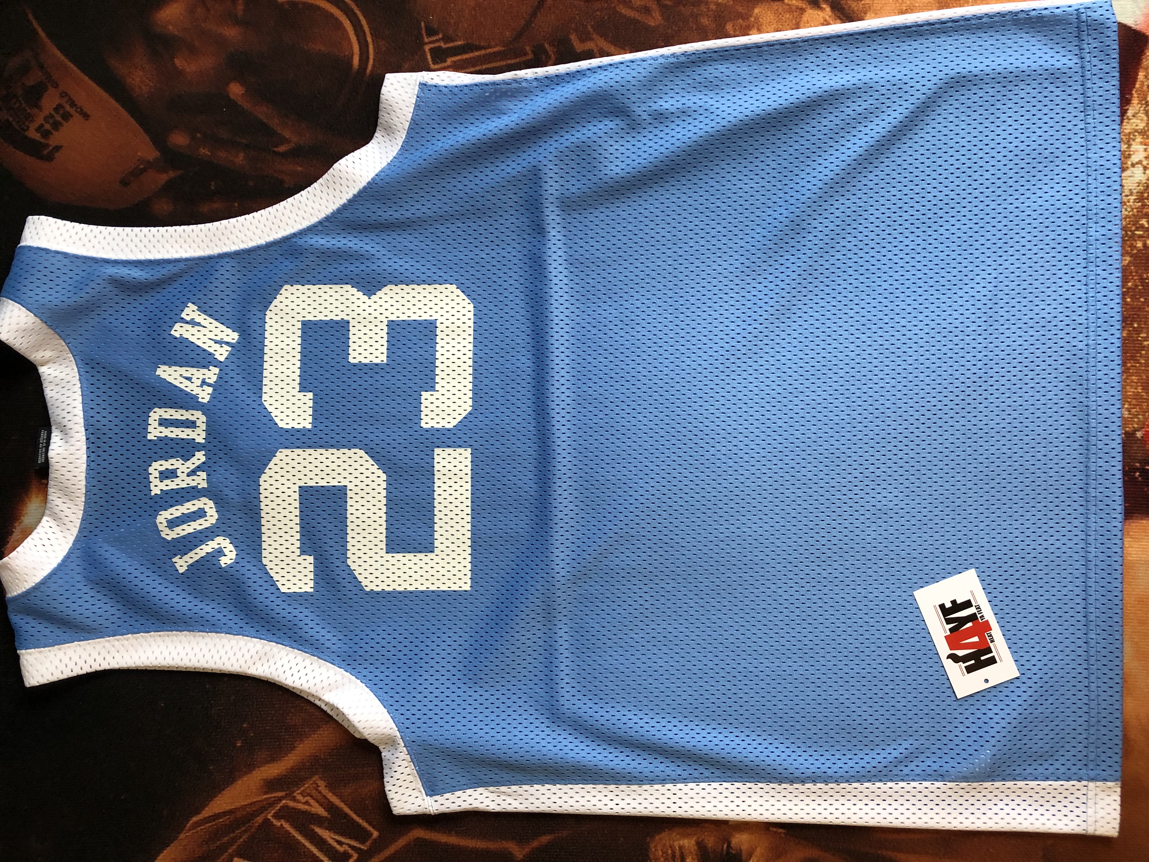 Michael Jordan UNC 1982 Champions Jordan Brand Jersey Sz XL