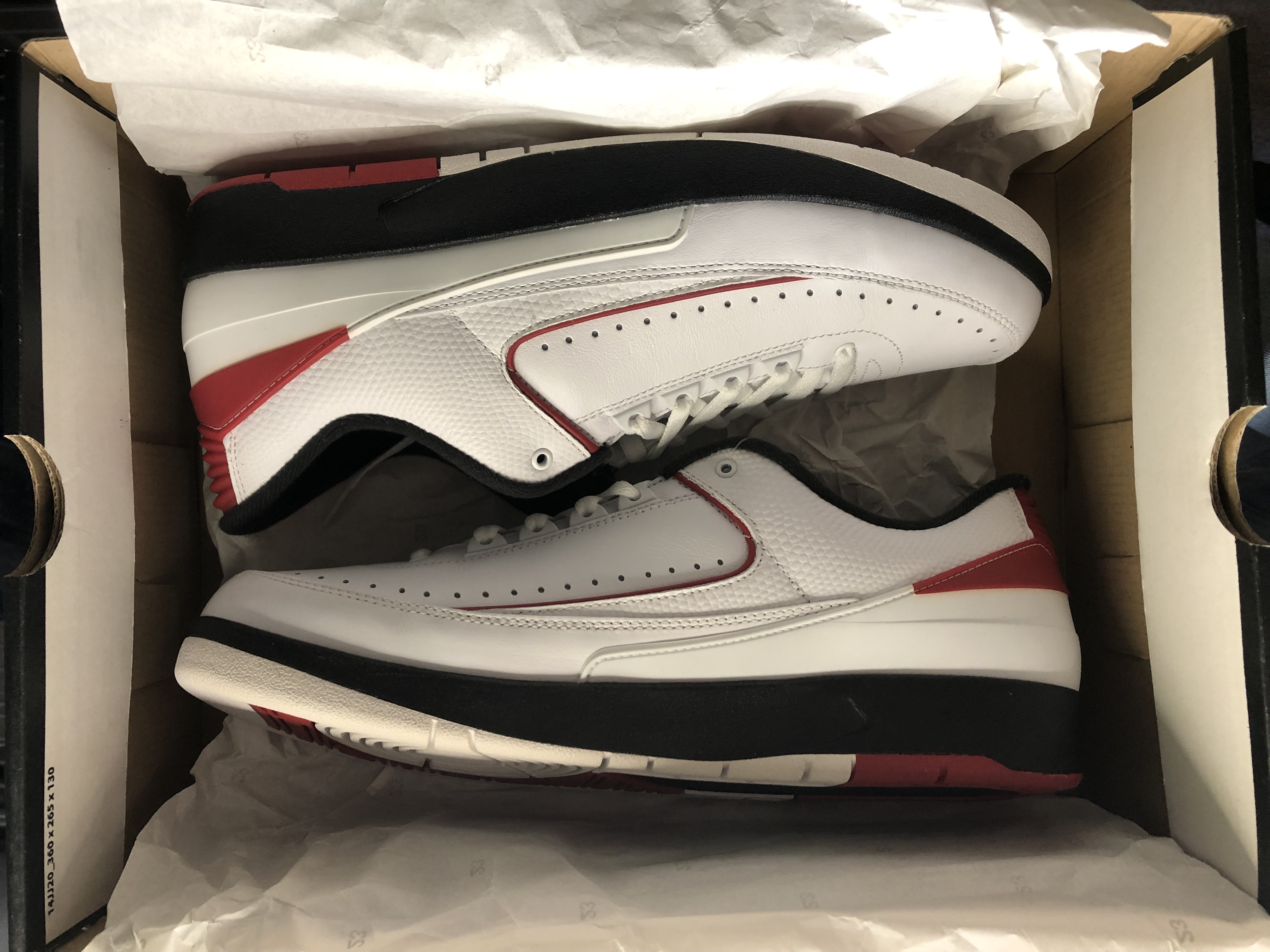 Air Jordan 2 Low ‘Chicago’ 2016 Sz 12