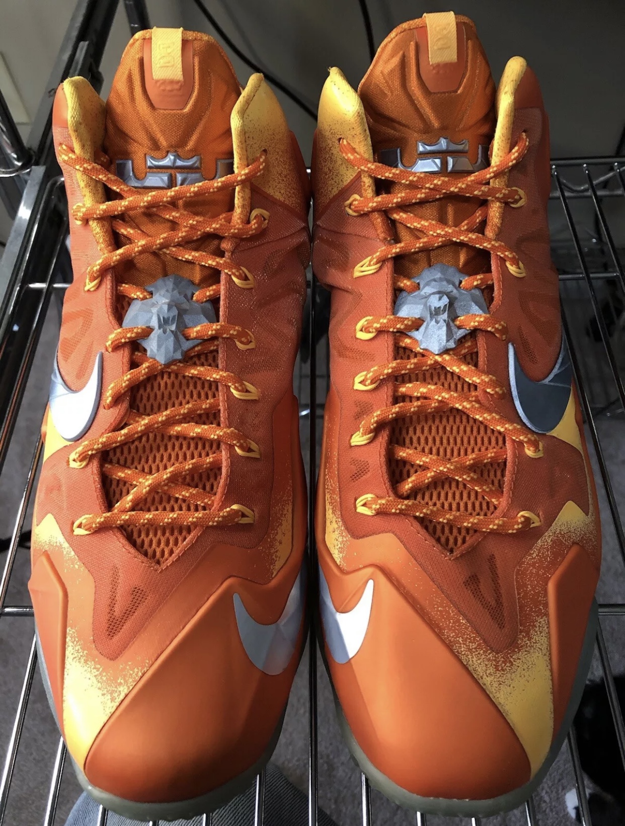 Nike LeBron 11 "Forging Iron" Sz 12.5
