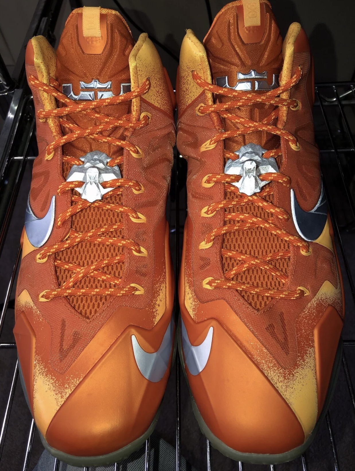 Nike LeBron 11 "Forging Iron" Sz 12.5