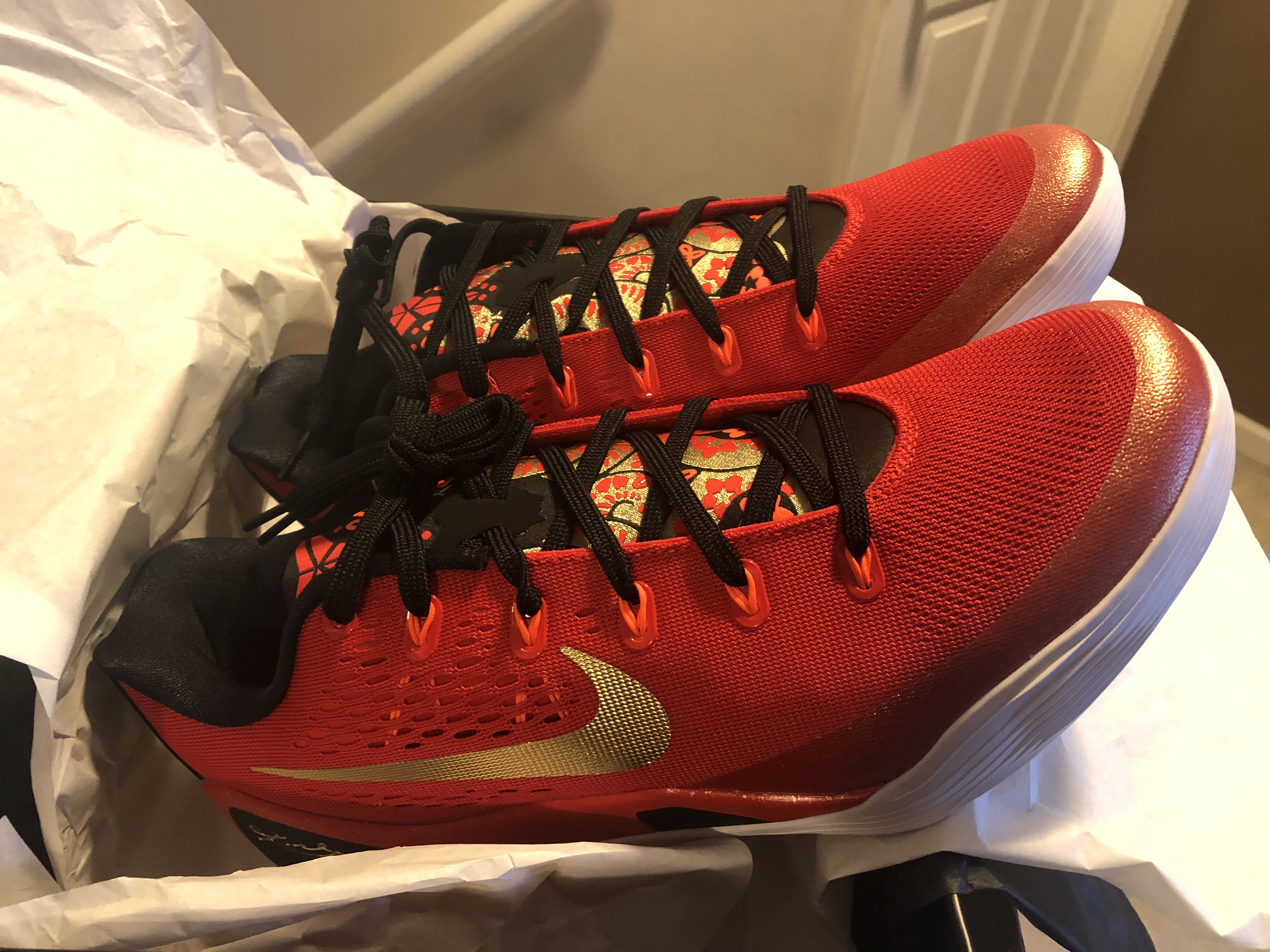 Kobe 9 Low Protro EM "China" Sz 12