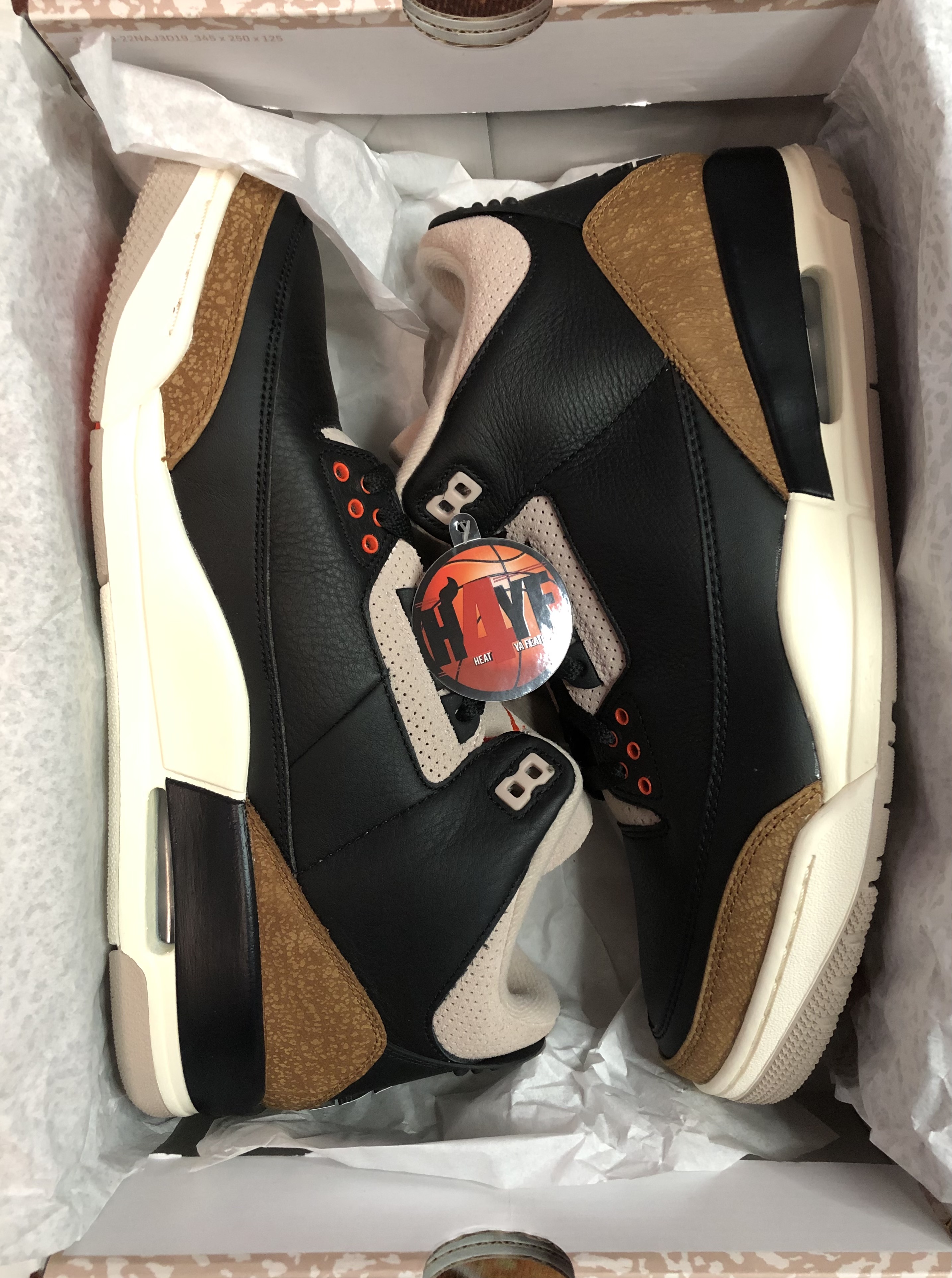 Air Jordan 3 Retro "Desert Elephant" Sz 12