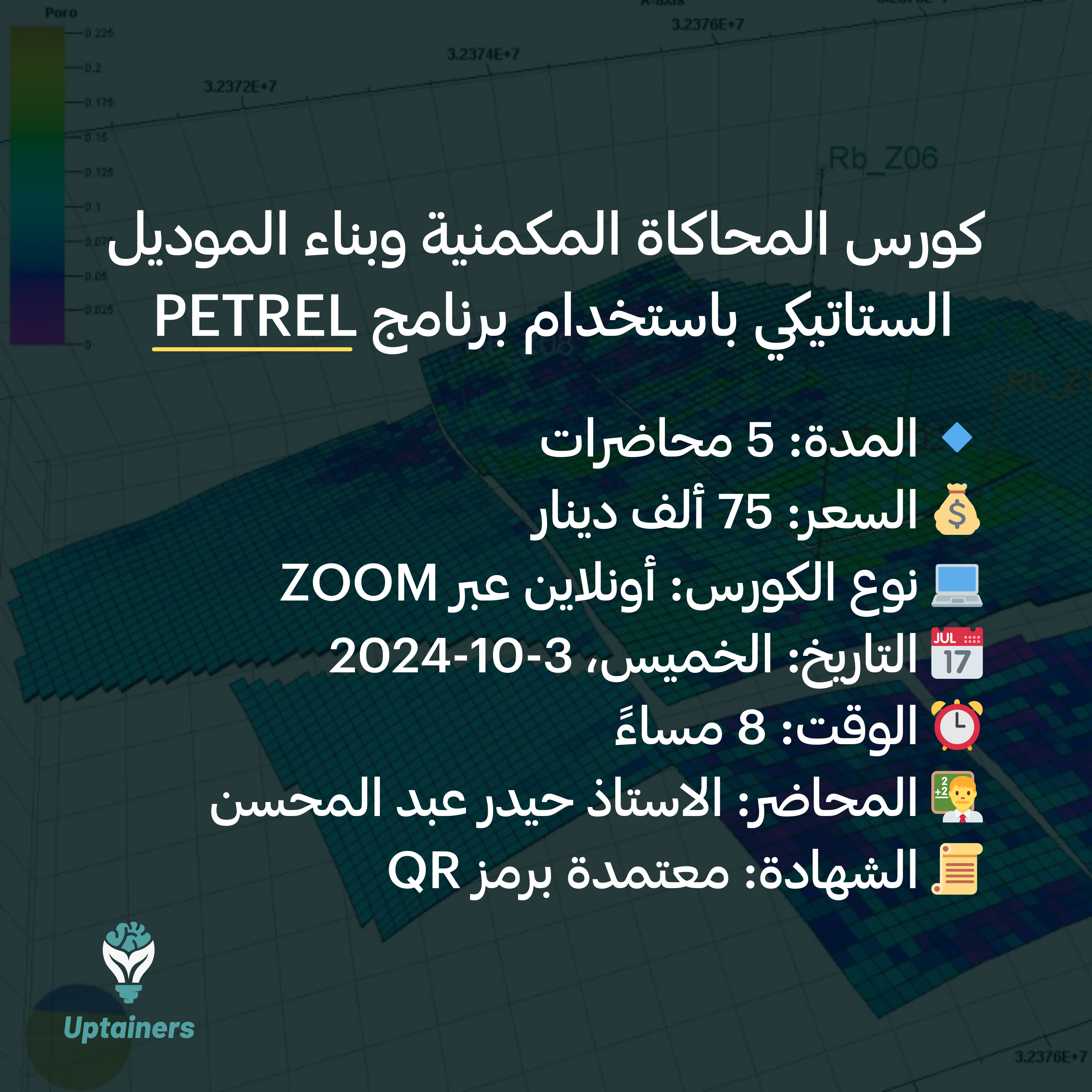 Reservoir Simulation and Static Model Building using PETREL Software
