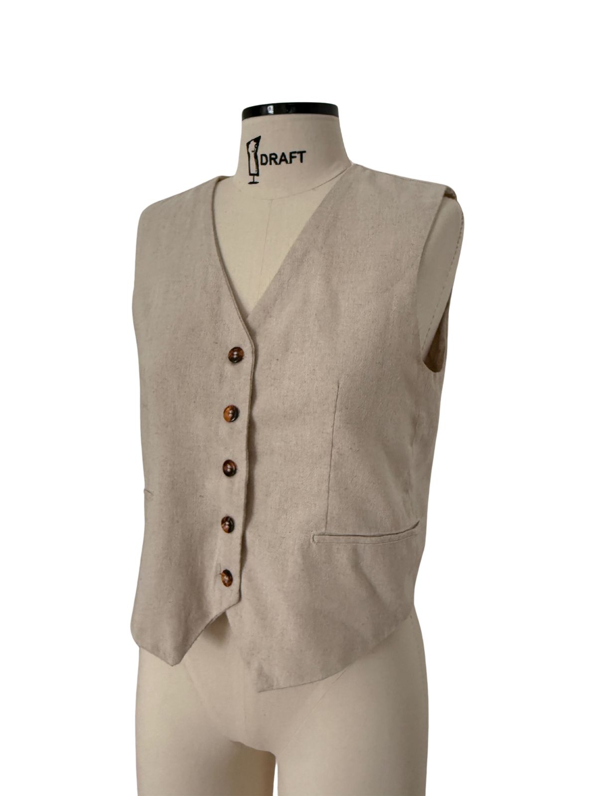 Molde Feminino - Colete Essenza Grade Completa