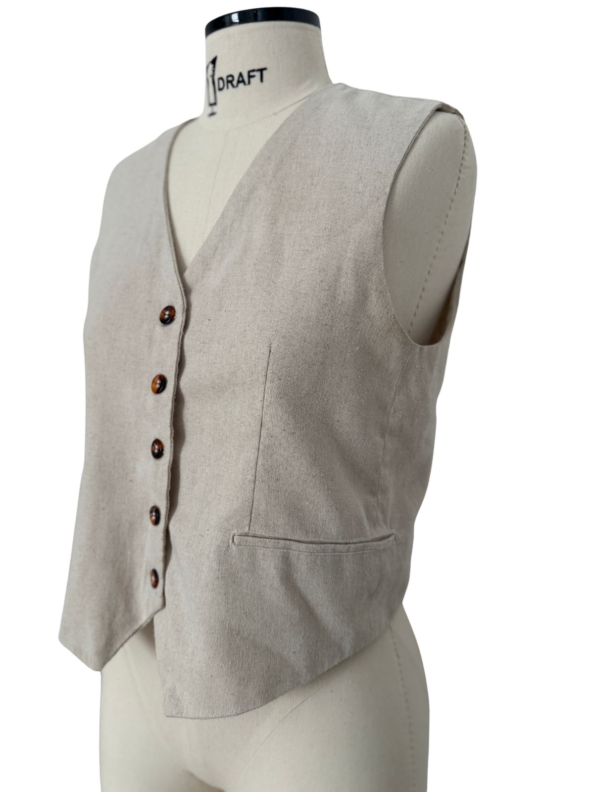 Molde Feminino - Colete Essenza Grade Completa