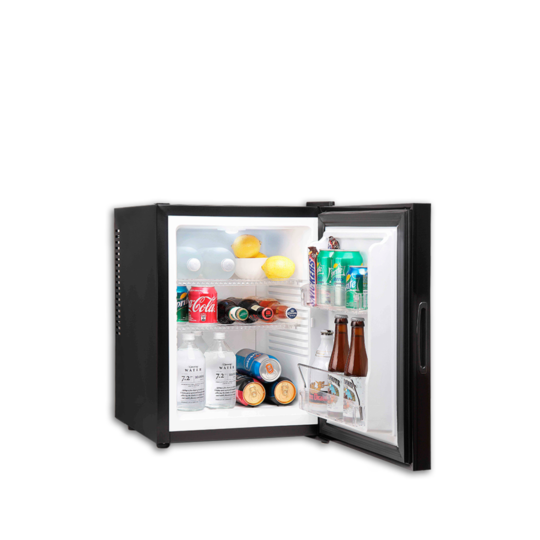 Frigobar Termoeléctrico Vondom Puerta Espejada NO NOISE 40 L - Color Negro 