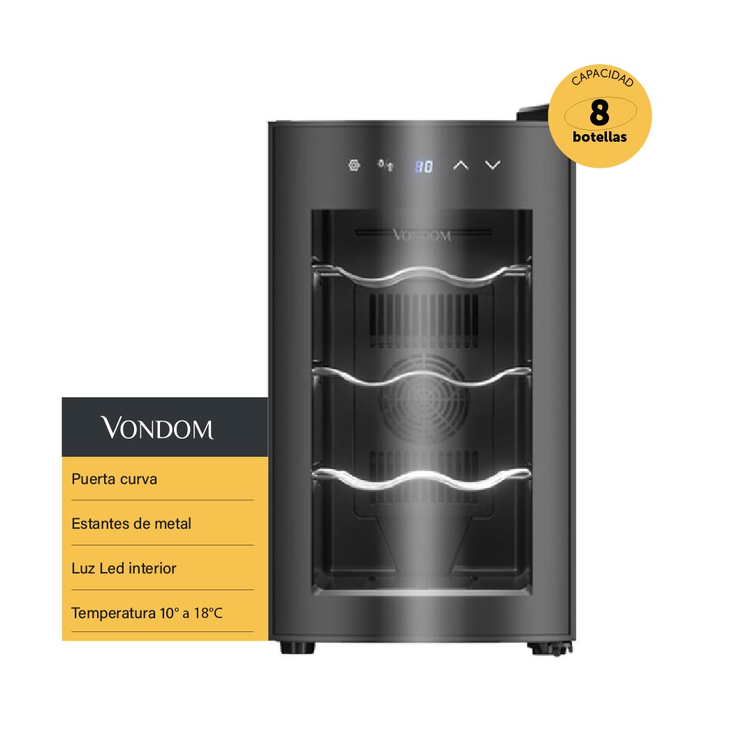 Cava De Vinos Vondom Puerta Curva - 8 Botellas