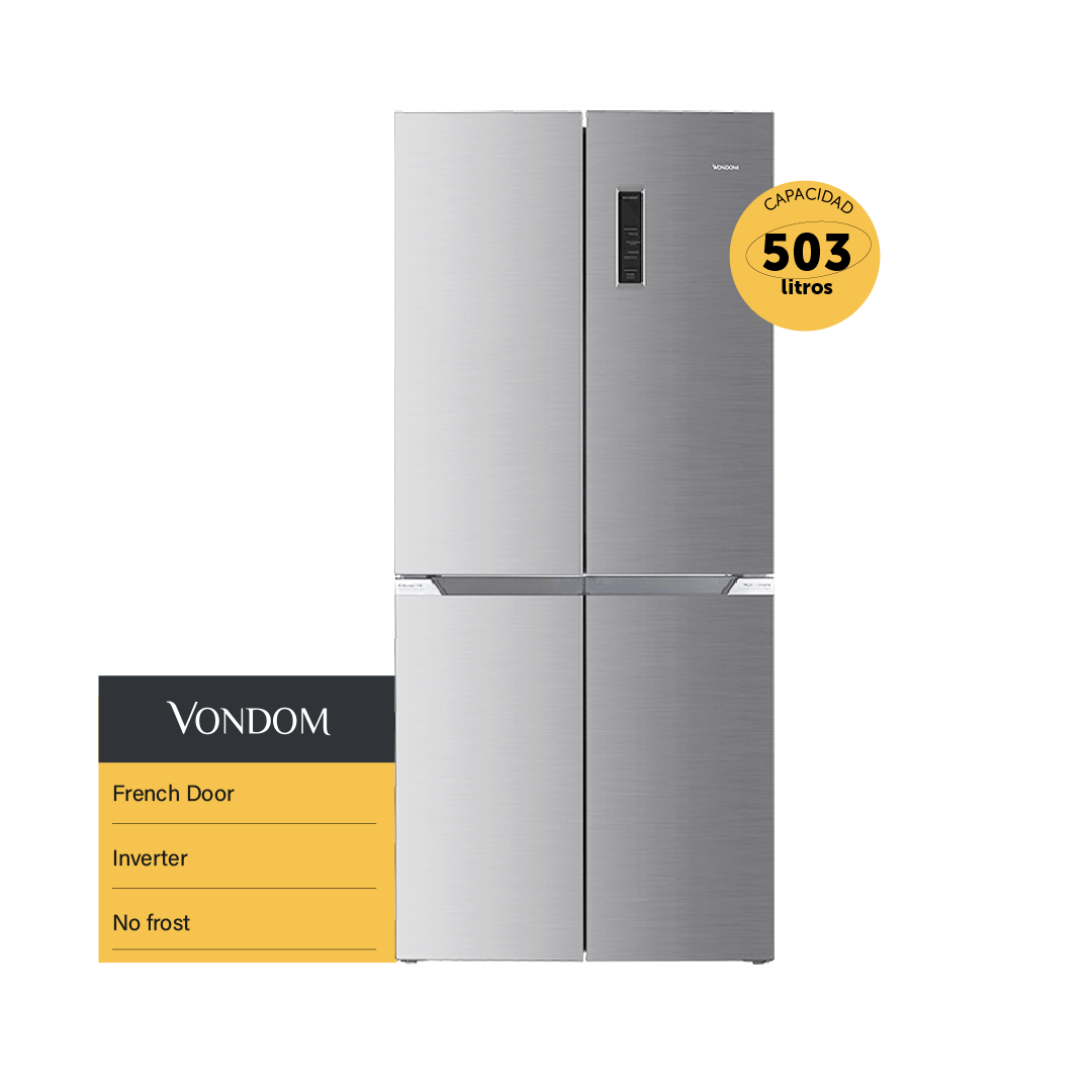 Heladera French Door Inverter No Frost - Acero Inoxidable 503 L