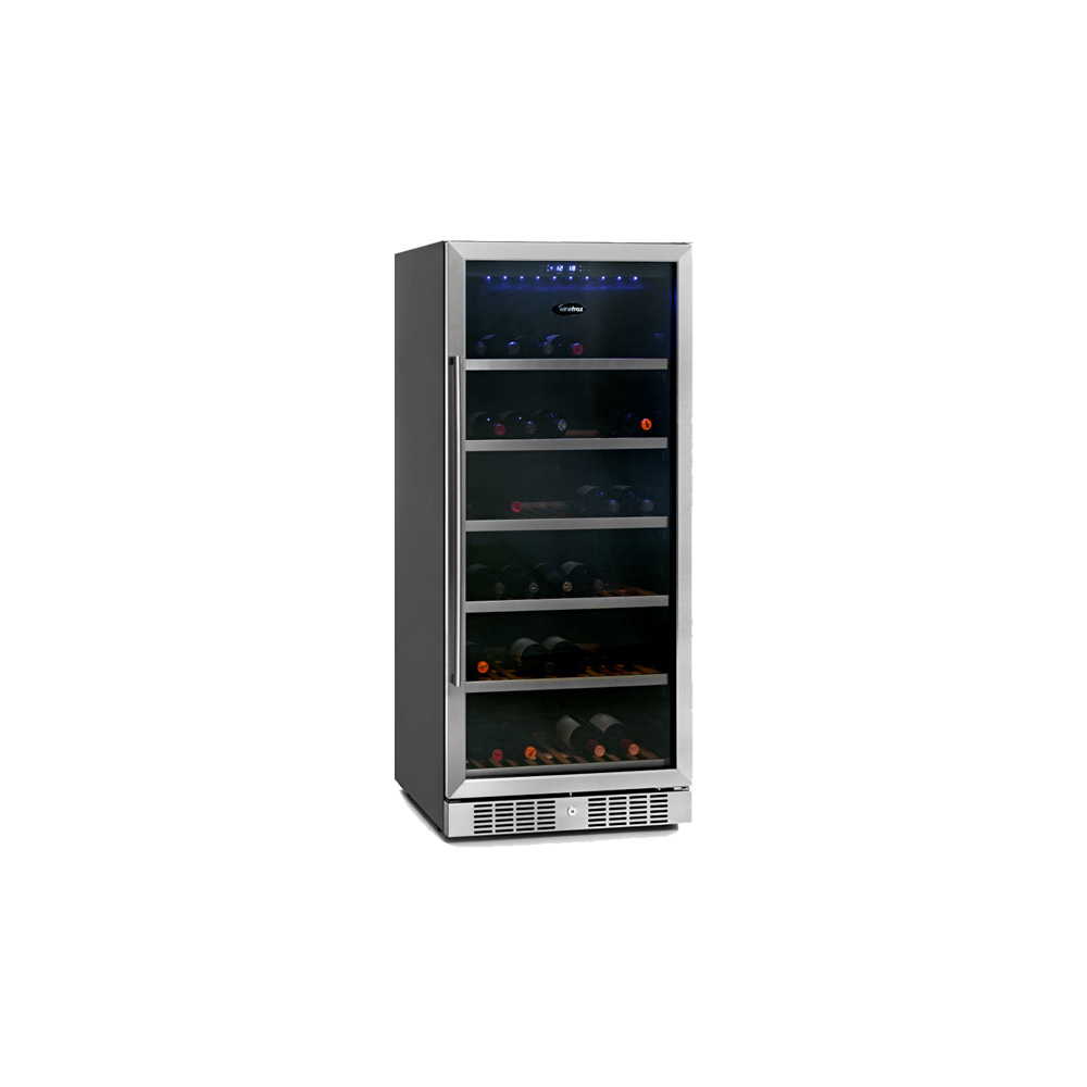 Cava Winefroz Motor Compresor Color Negro - para 111 botellas