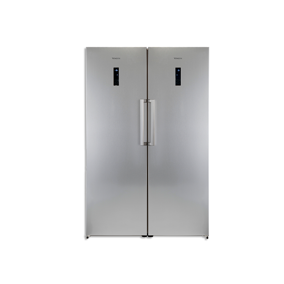 Heladera + Freezer No Frost - Acero Inoxidable 627 L (Outlet)
