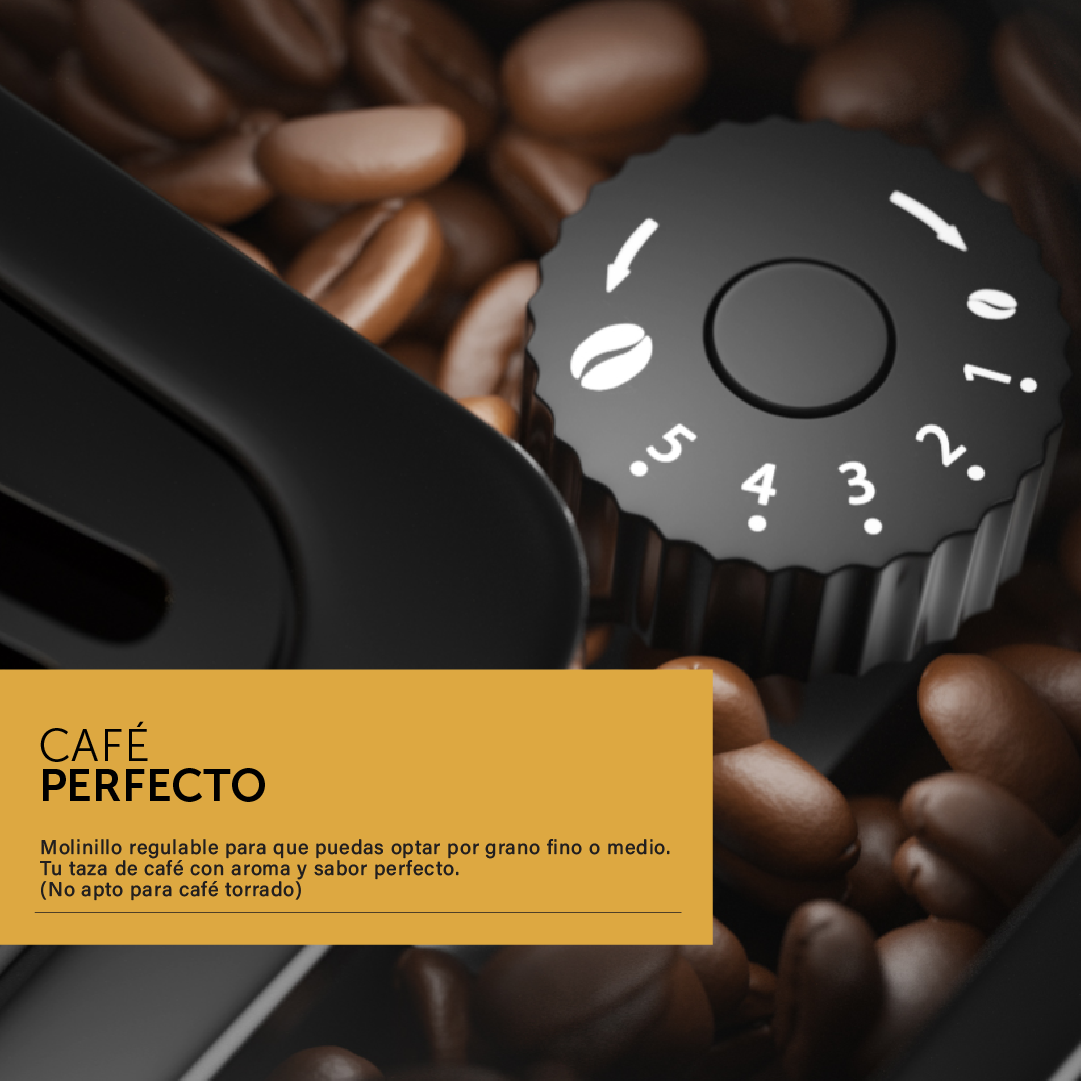 Cafetera Eléctrica Empotrable Vondom Color Negro - 60 Cm