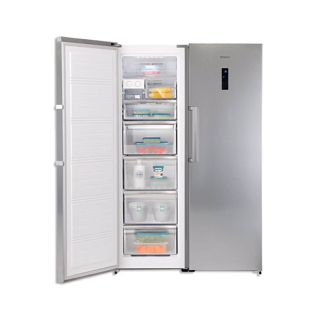 Heladera + Freezer No Frost - Acero Inoxidable 627 L (Outlet)