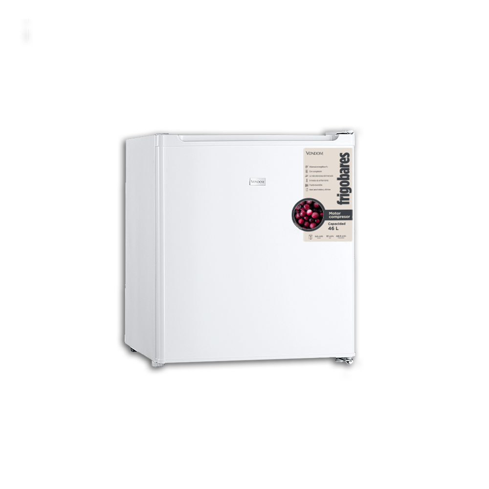 Heladera Bajo Mesada Frigobar Vondom 48 L Blanco - Motor Compresor