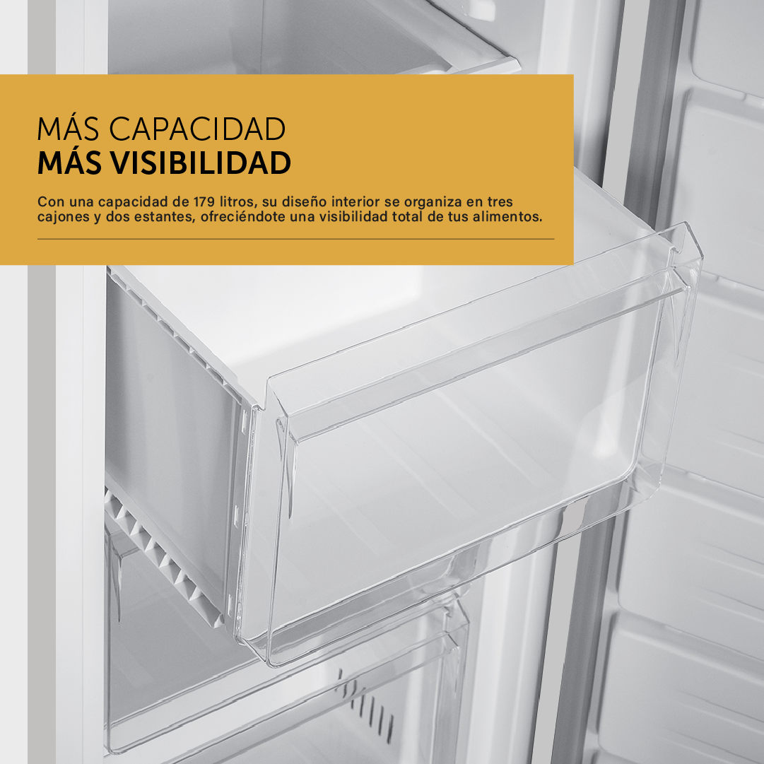 Freezer Vertical Vondom No Frost Digital Blanco - 179 L