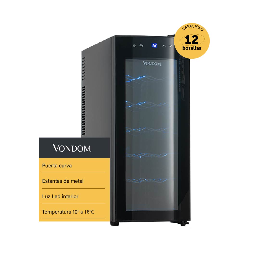 Cava De Vinos Vondom Puerta Curva - 12 Botellas (Outlet)