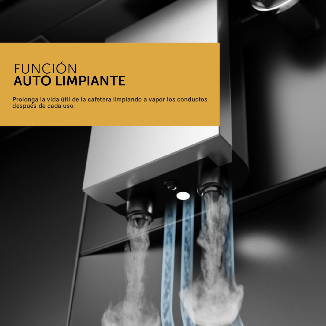 Cafetera Eléctrica Empotrable Vondom Color Negro - 60 Cm