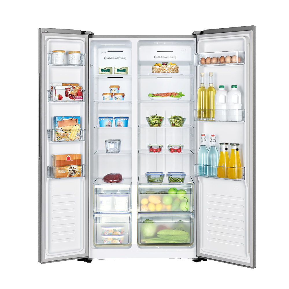 Heladera Side by Side Con Freezer NO FROST  - Acero Inoxidable 566 L