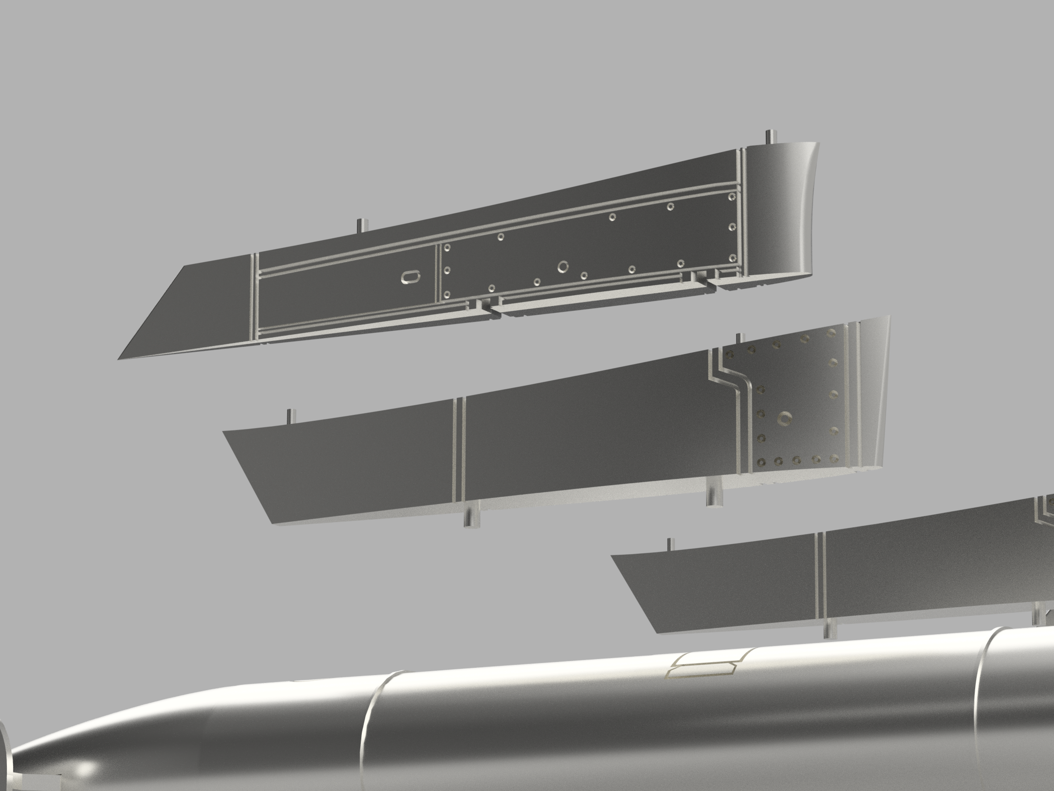1/48 Super Mystere 1300L fuel tanks