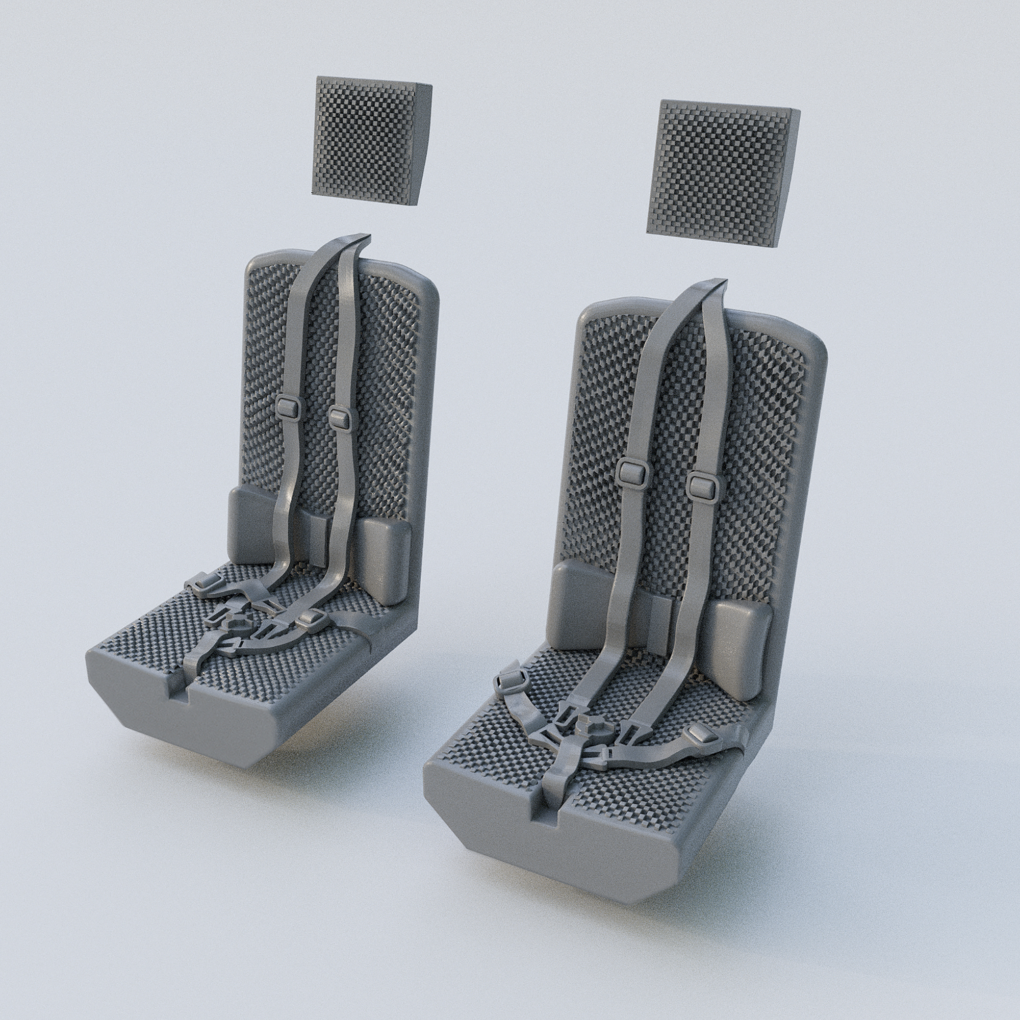 1/35 AH-64D equpiped seats