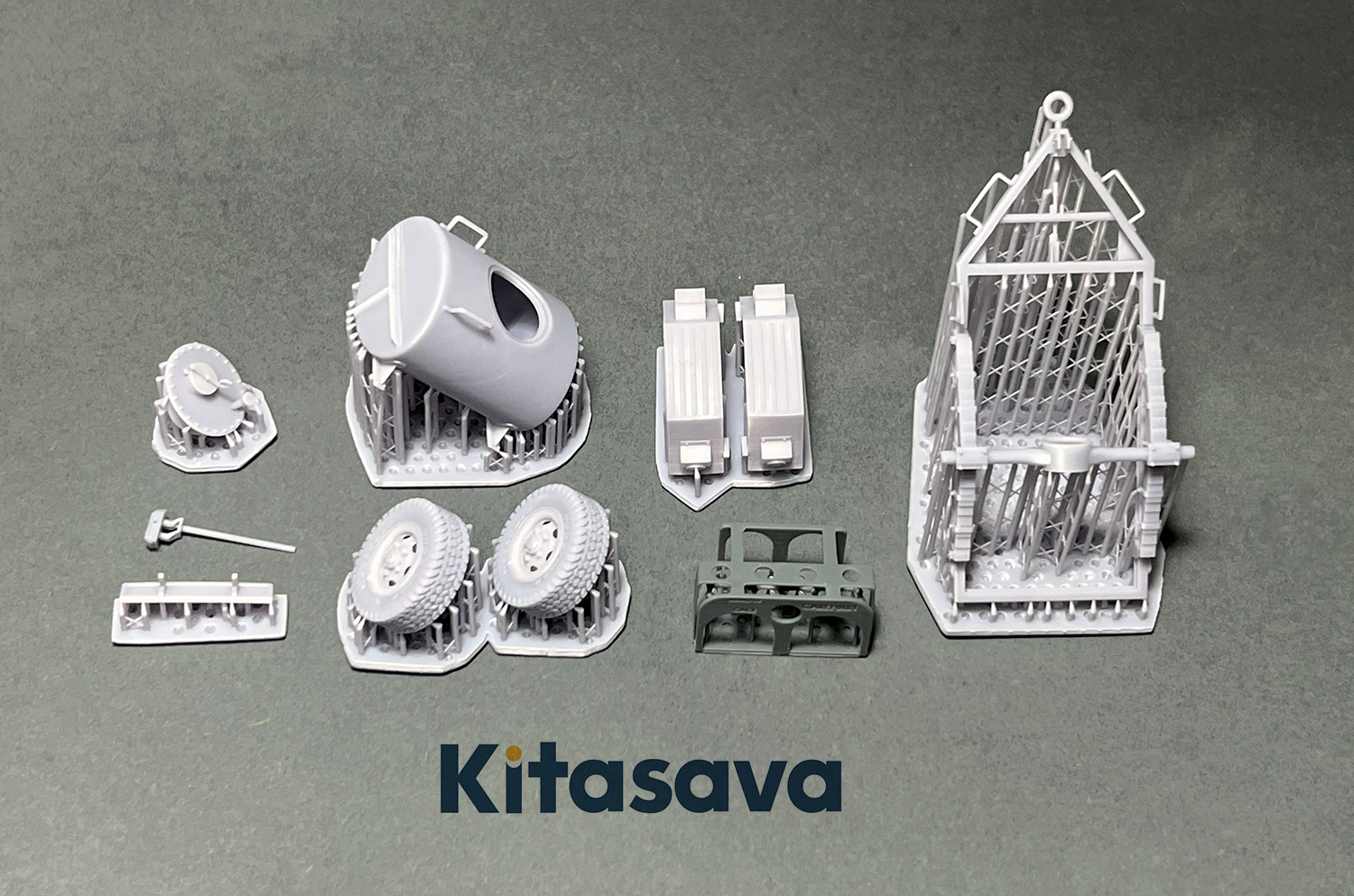 STL 3D file- 1/35 IDF Classic Water Tank