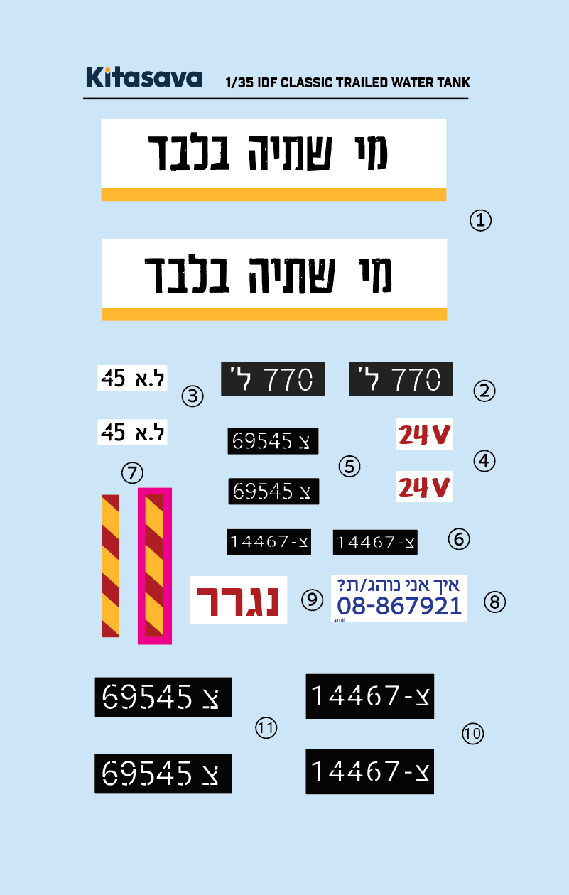 OKEV 1/35 DECALS 