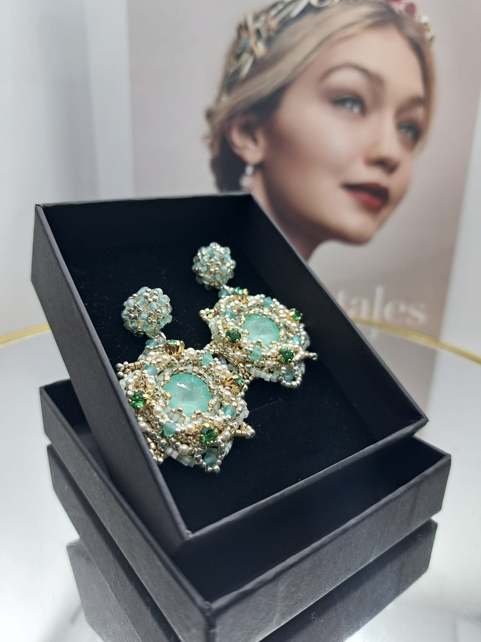 Auskarai Lagūnos princesė