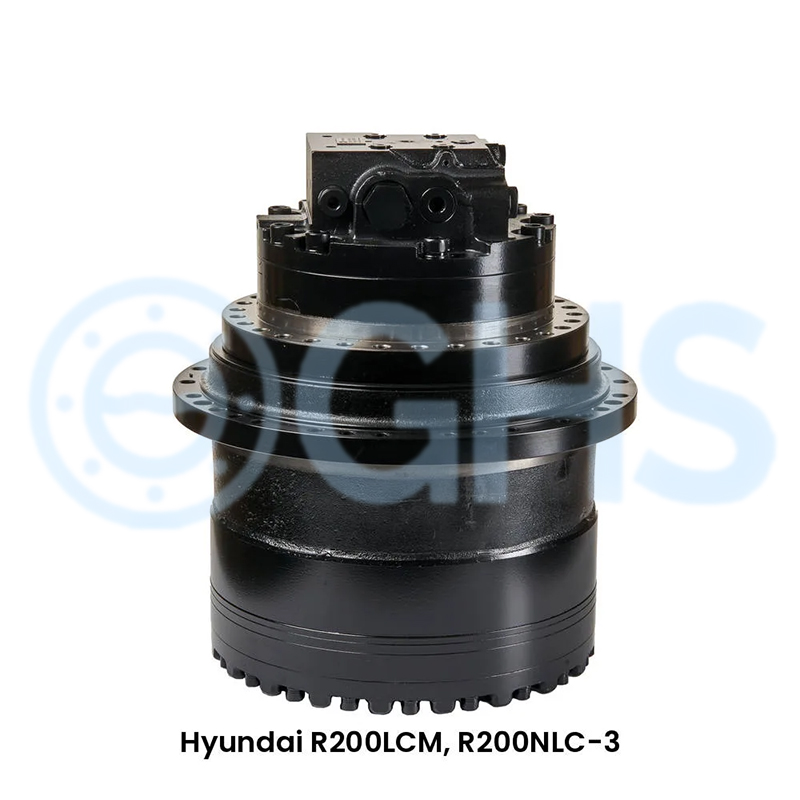 E131-0609 Final Drive Motor for Hyundai R200LCM, R200NLC-3 Excavator Travel Motor GHS-AA467
