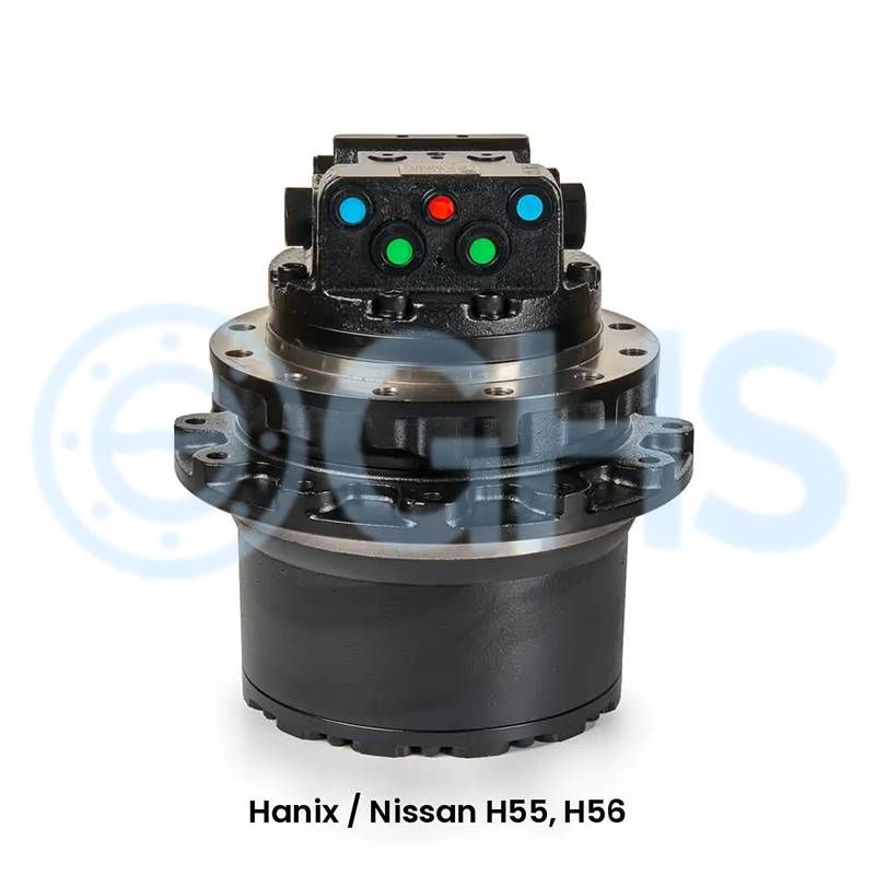 S052-00001 Final Drive Motor for Hanix / Nissan H55, H56 Excavator | Travel Motor GHS-AA343