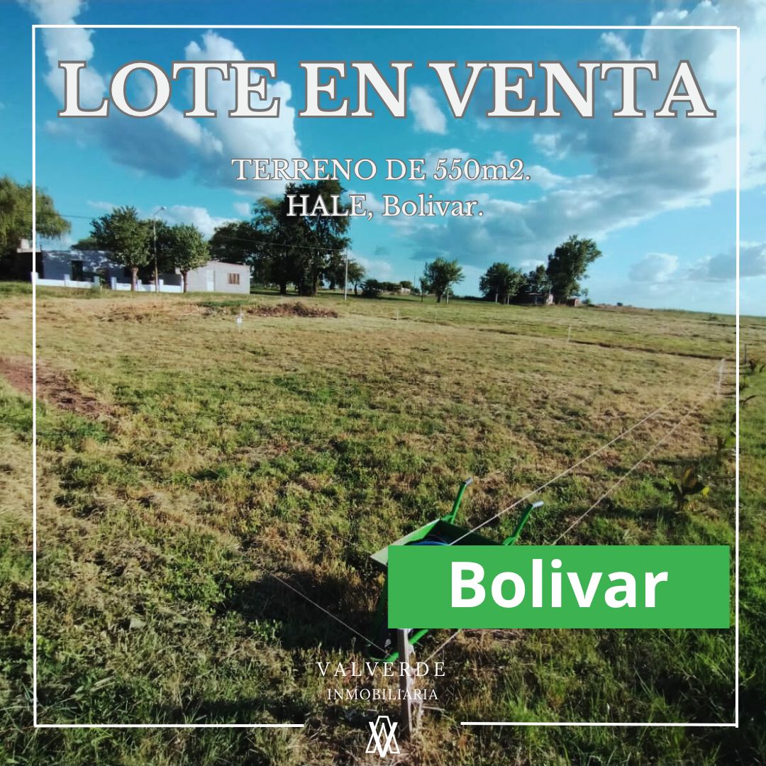 Lote en Hale. Buenos Aires