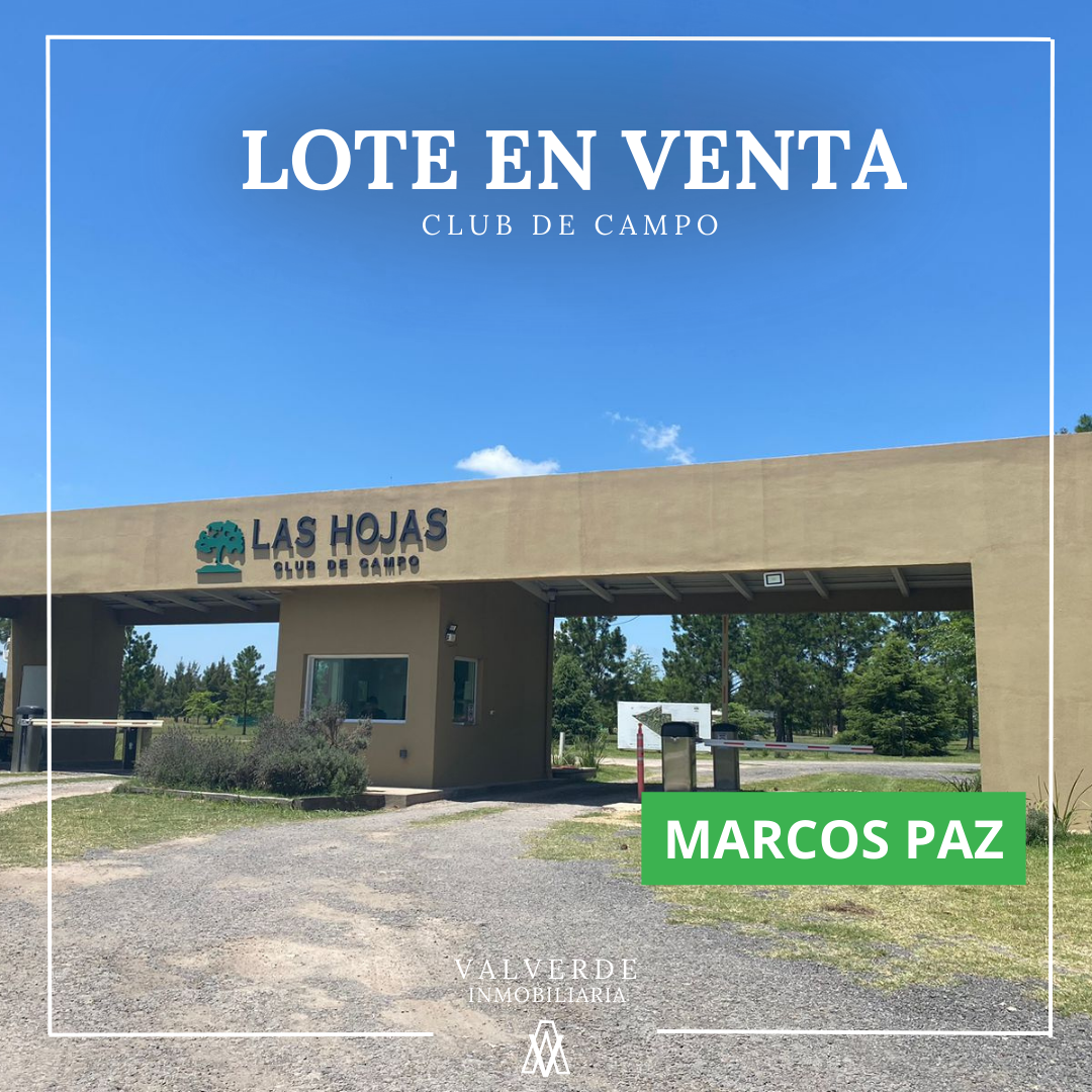 Lote en Marcos Paz Club de