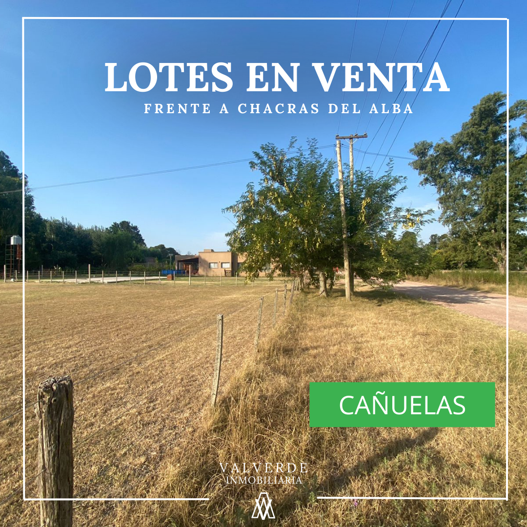 Lote en Cañuelas ,Chacras del Alba