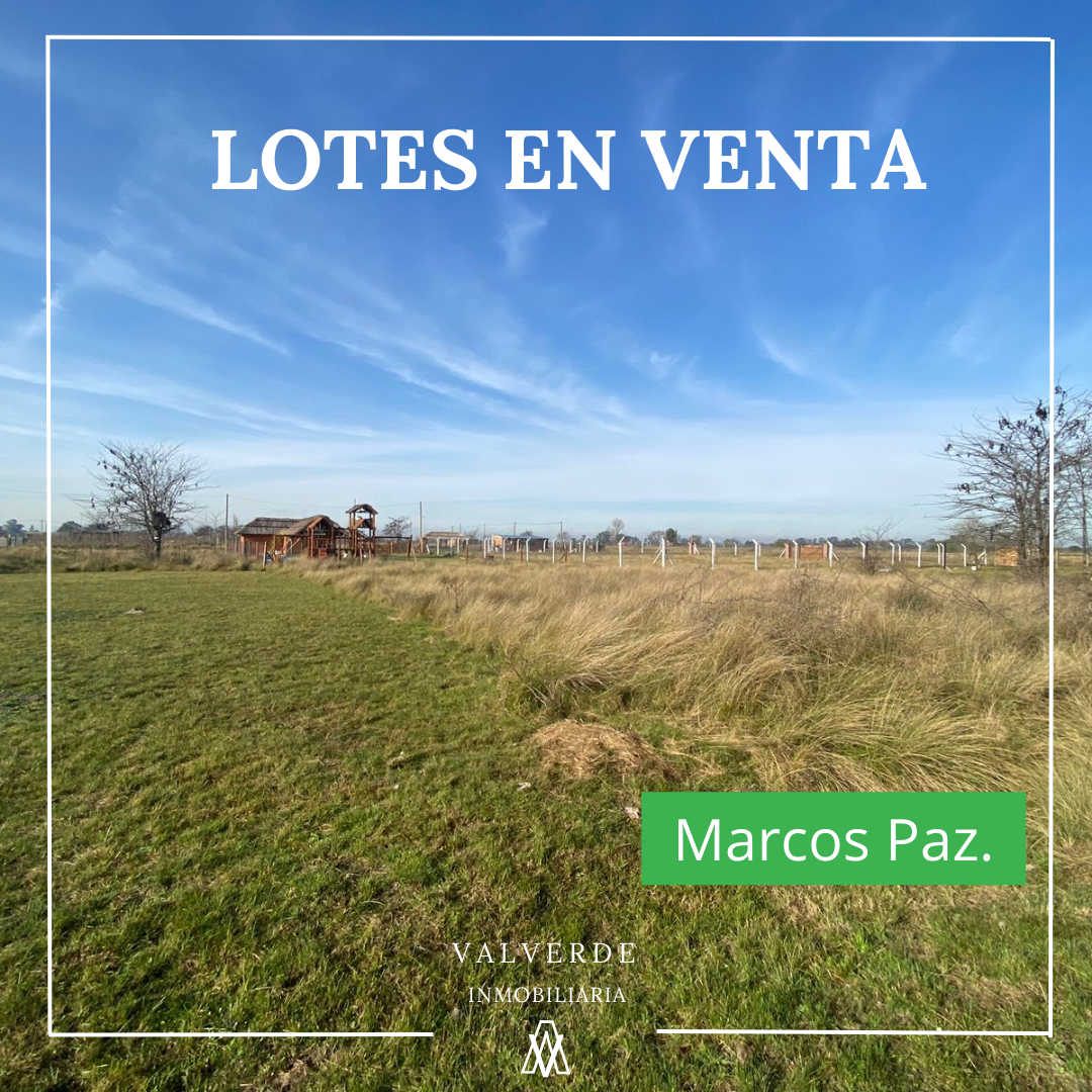 Terrenos En Marcos Paz