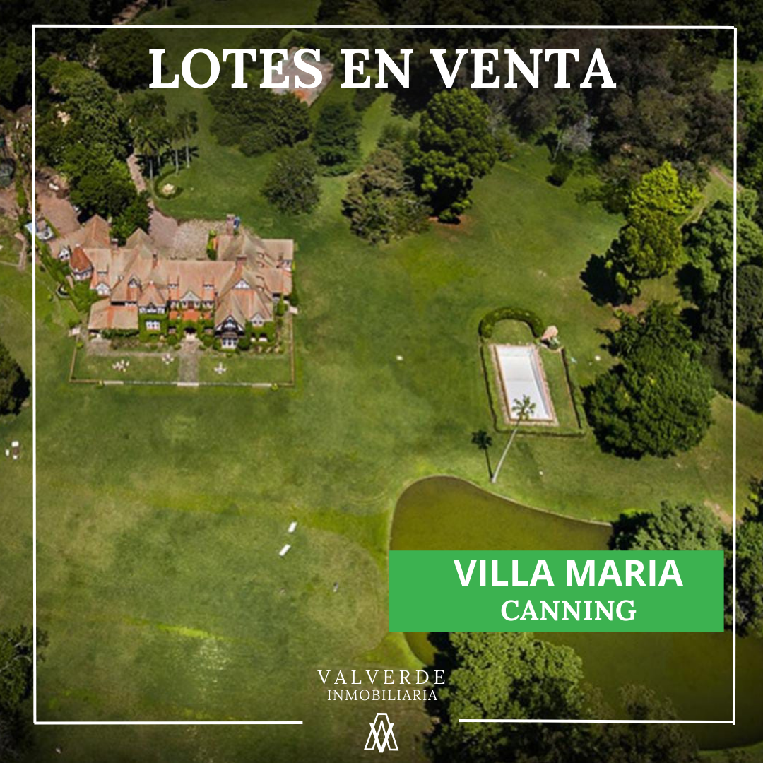 Lote en Villa Maria