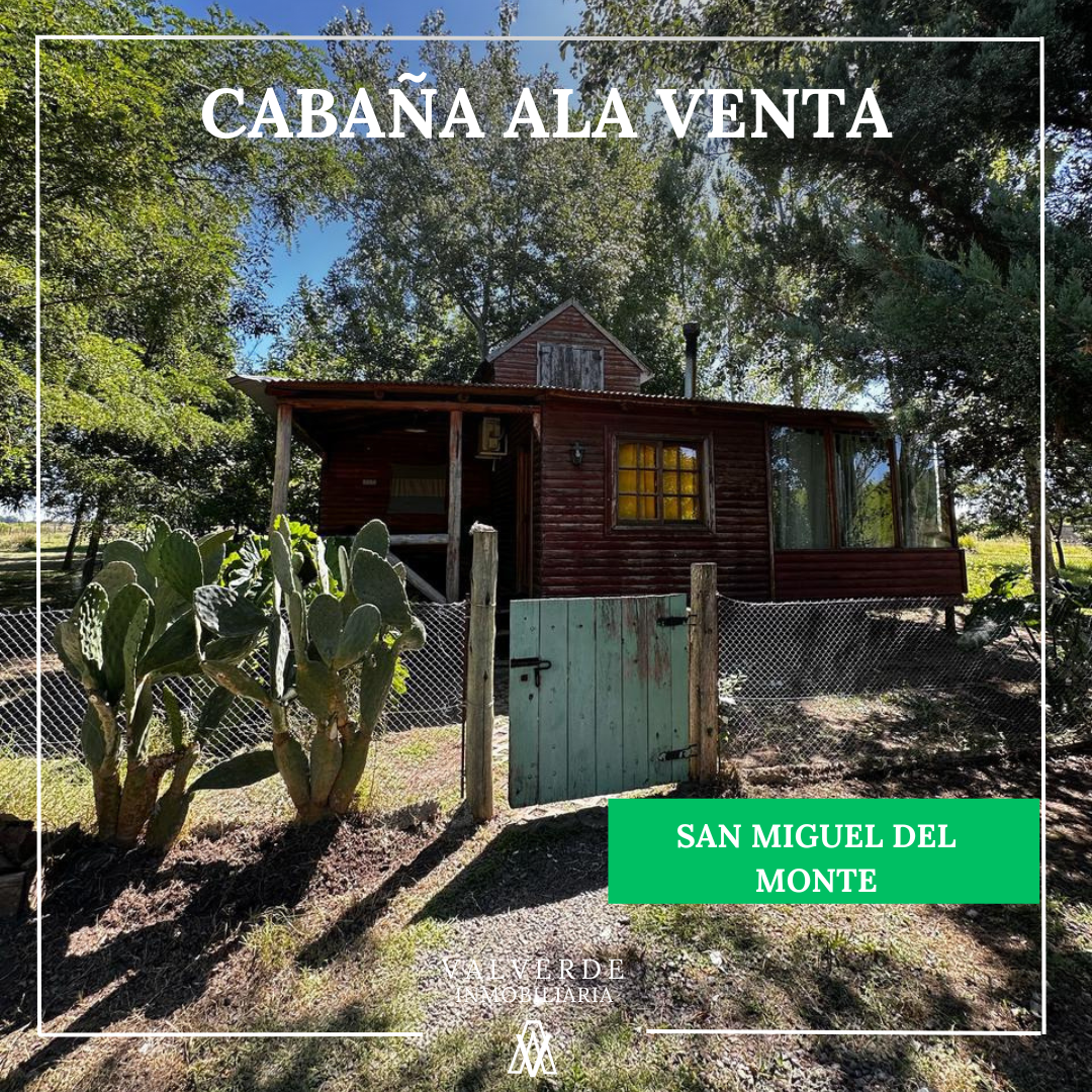 Cabaña con 2 hectáreas en venta San Miguel Del Monte