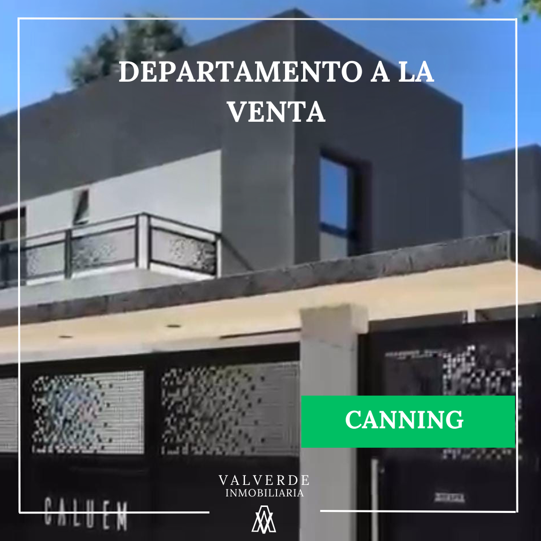 Duplex zona Canning a 5 cuadras de la avenida principal