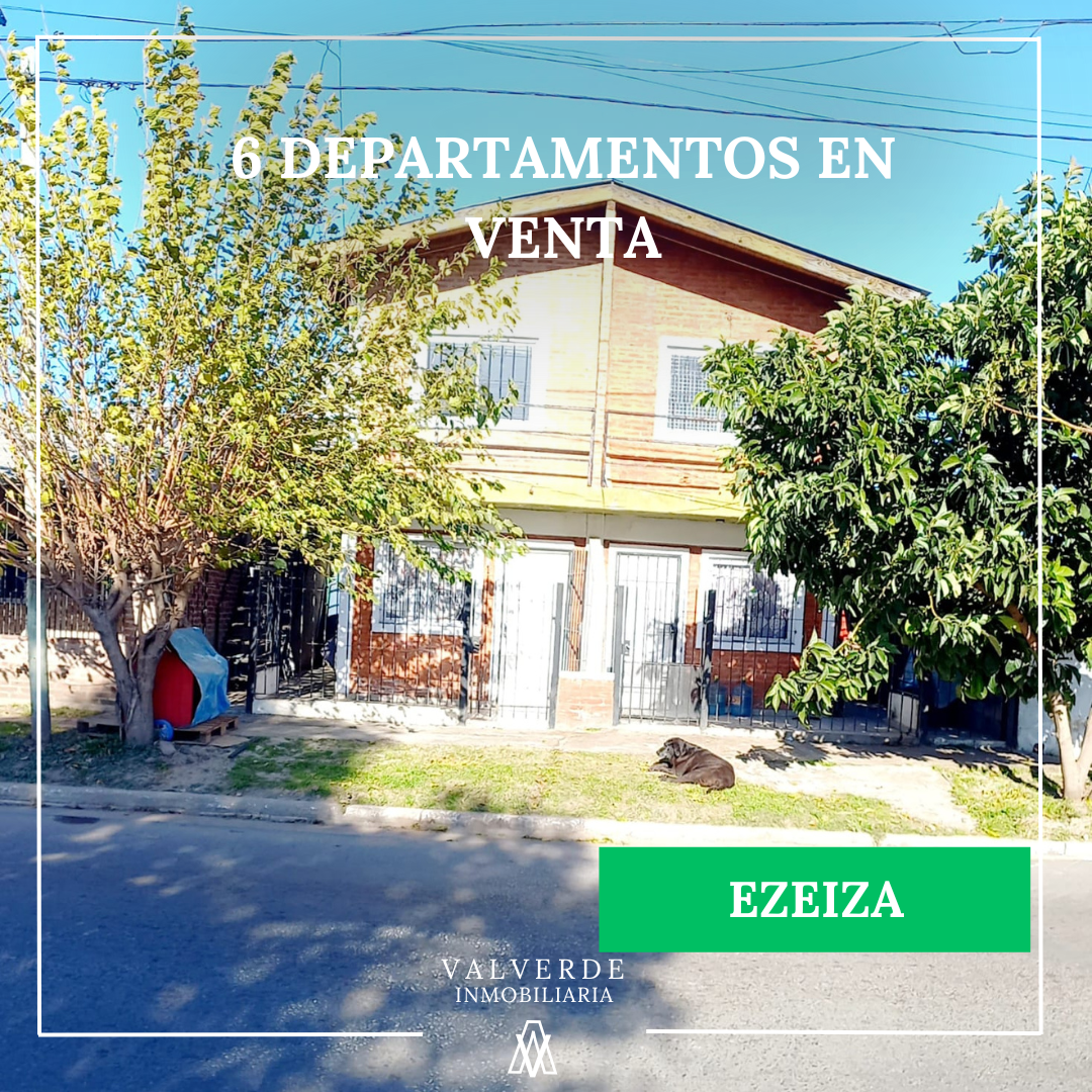 Se venden 6 departamento en zona de Ezeiza