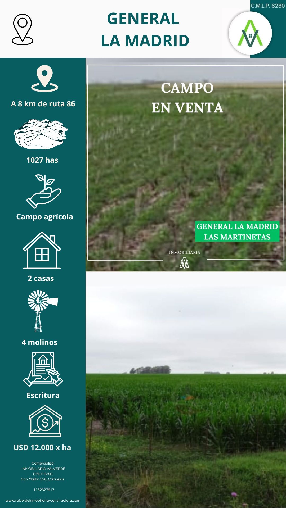 Campo en General La Madrid 1027 has
