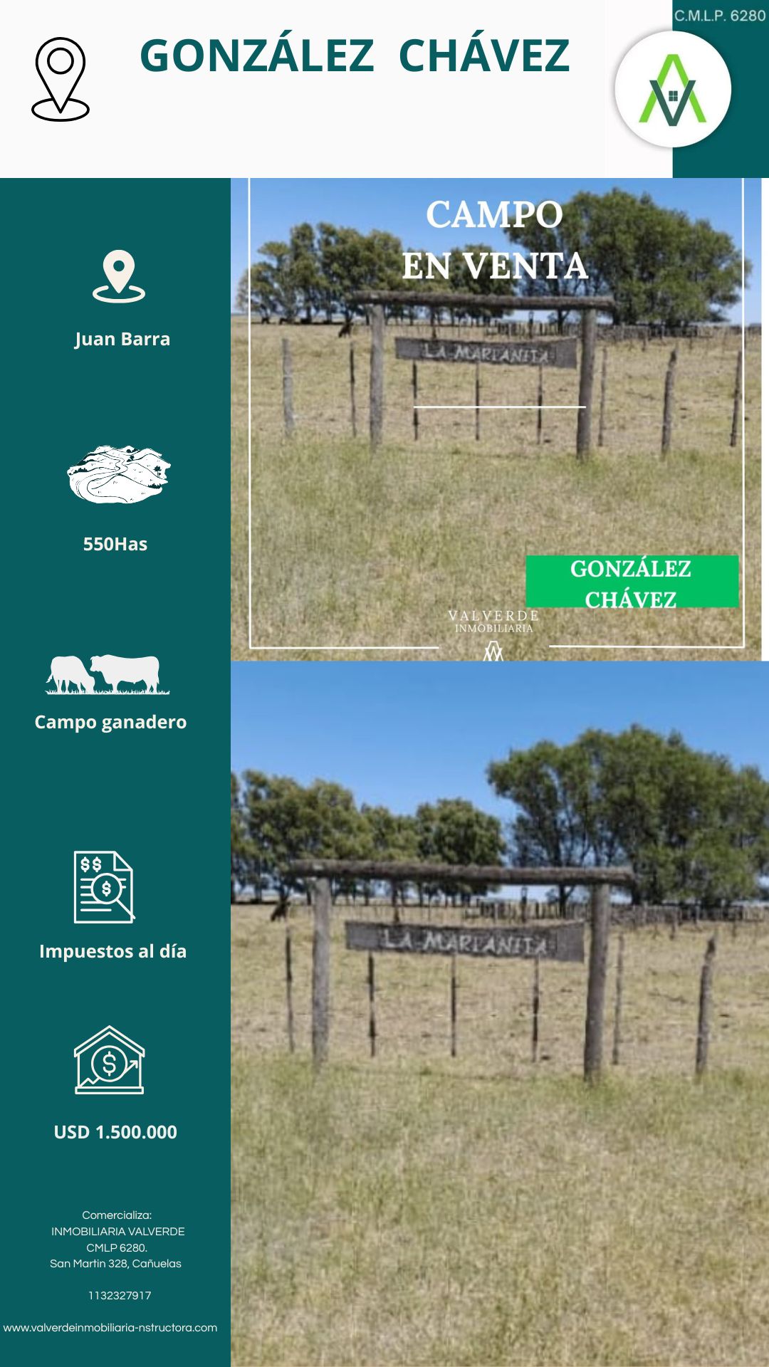 CAMPO EN GONZÁLES CHÁVEZ