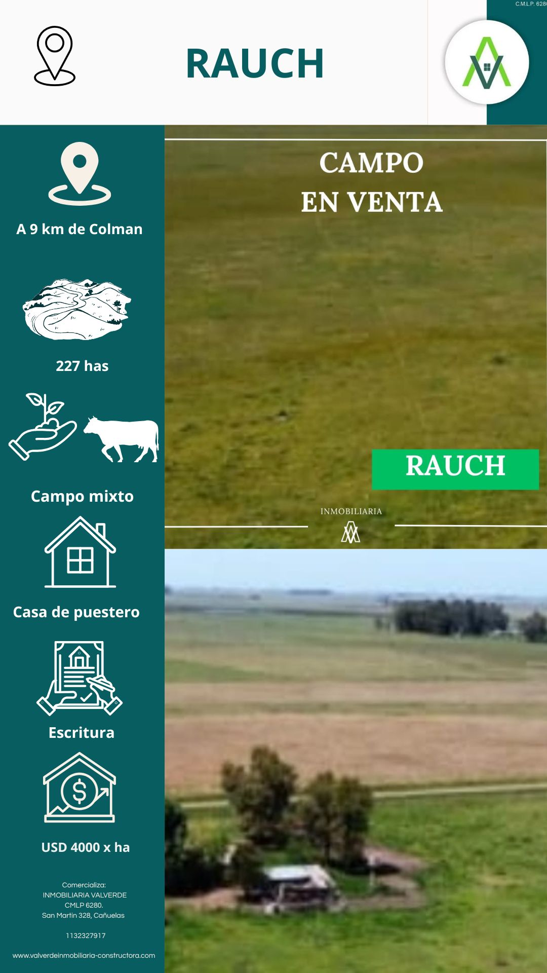 Campo en Rauch 227 has